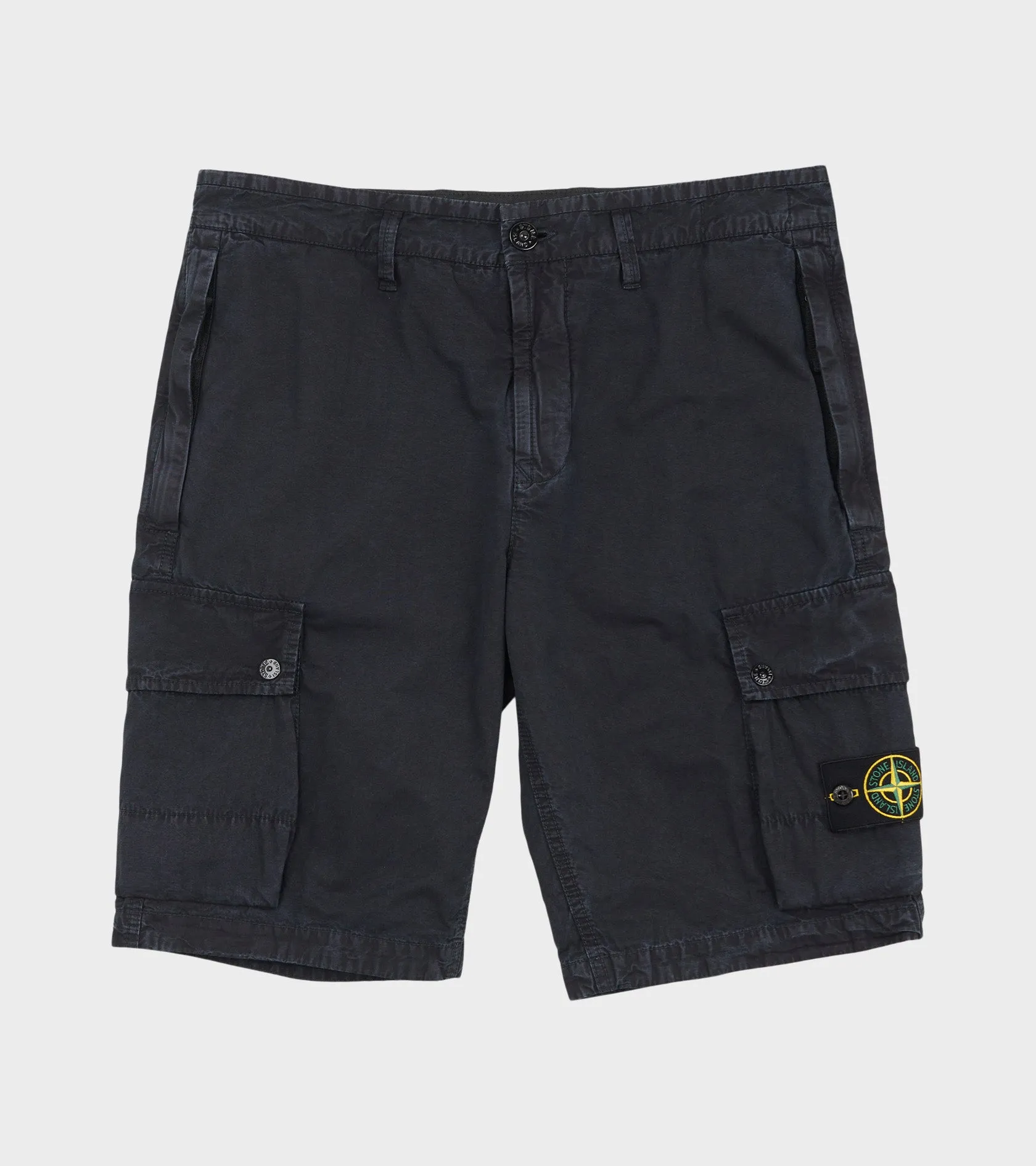 Cargo Patch Shorts Dark Navy sold by Dr. Adams