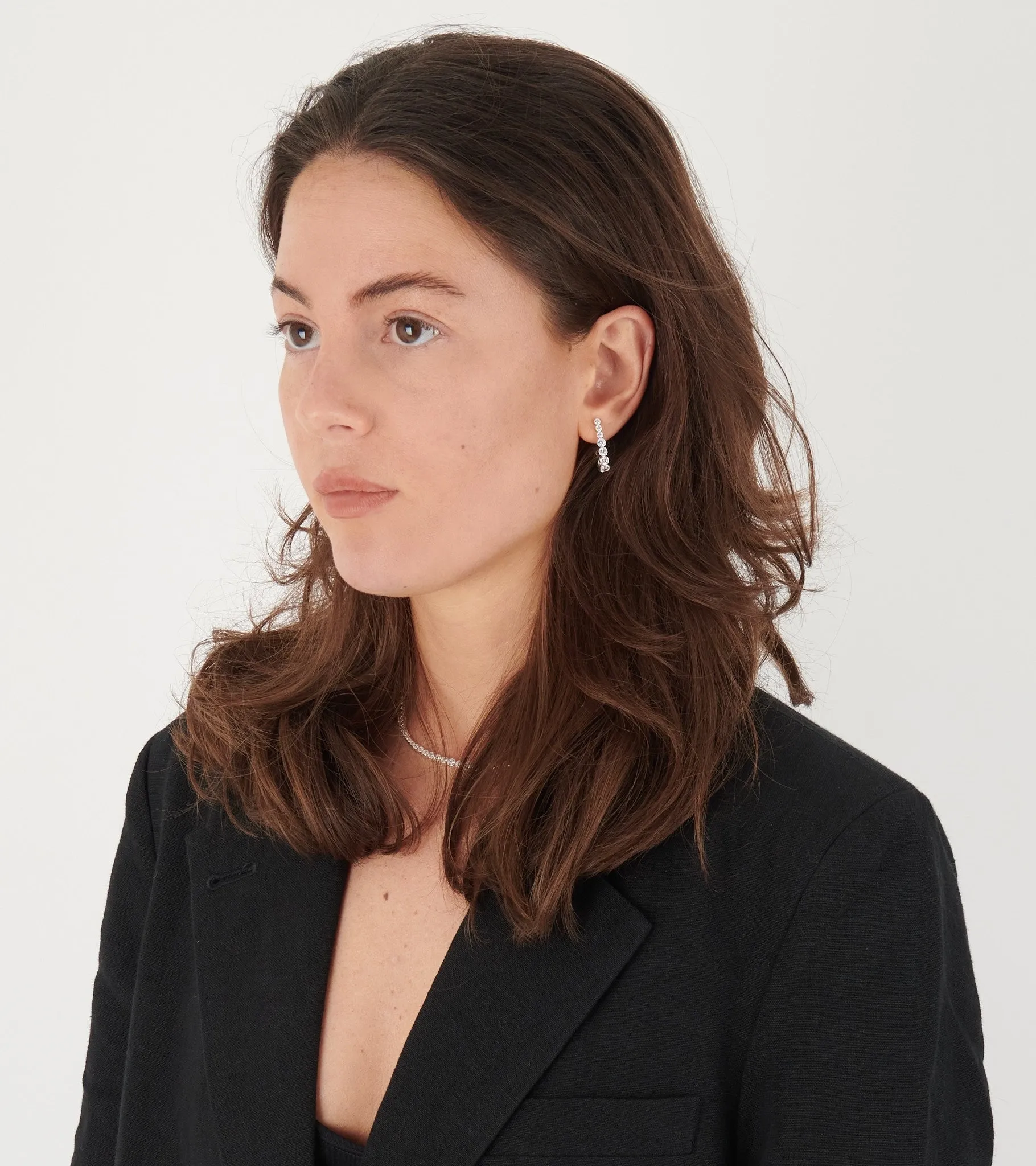 Oda Earrings Silver sold by Dr. Adams product image thumbnail 2