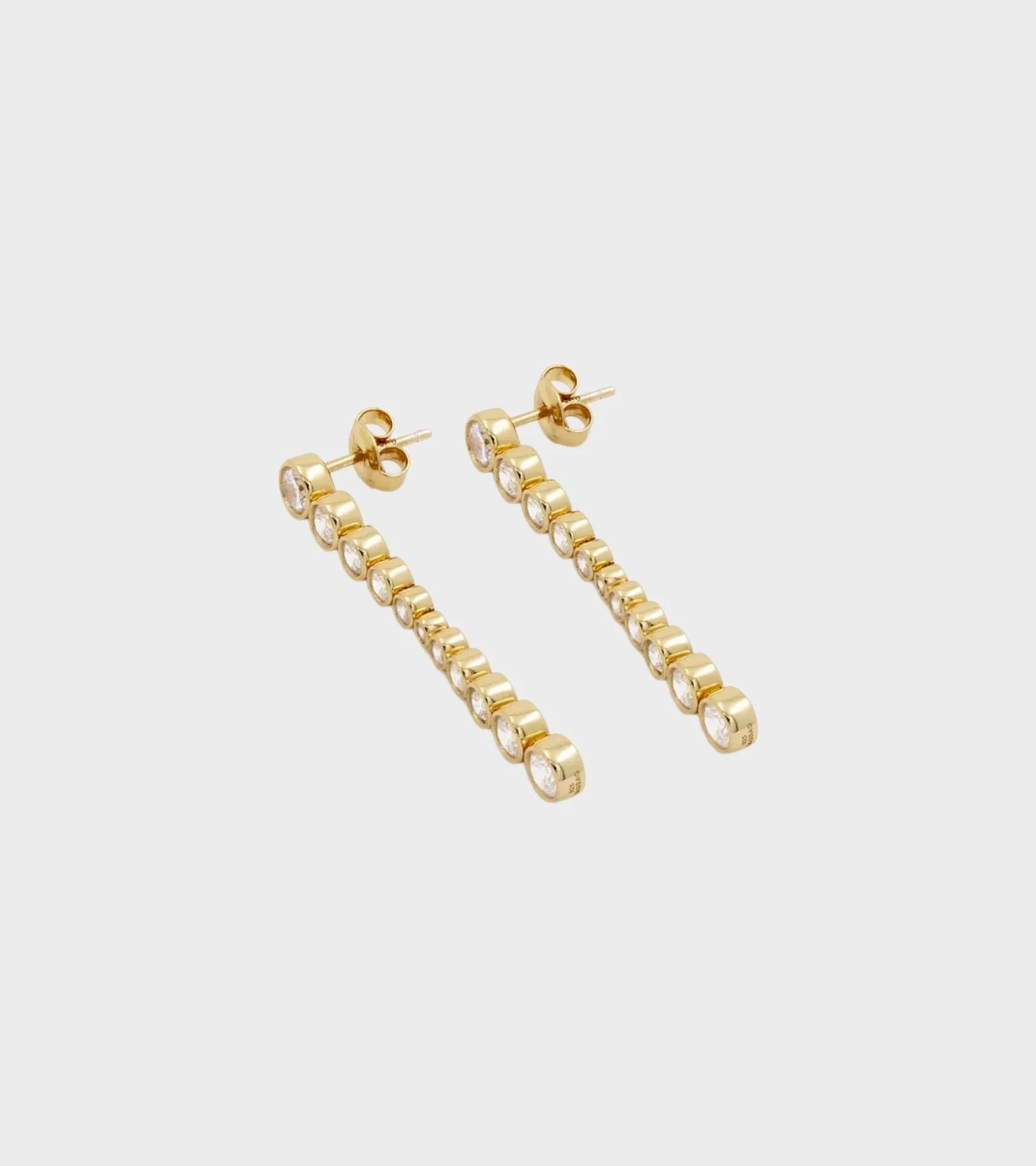 Oda Long Earrings Gold sold by Dr. Adams