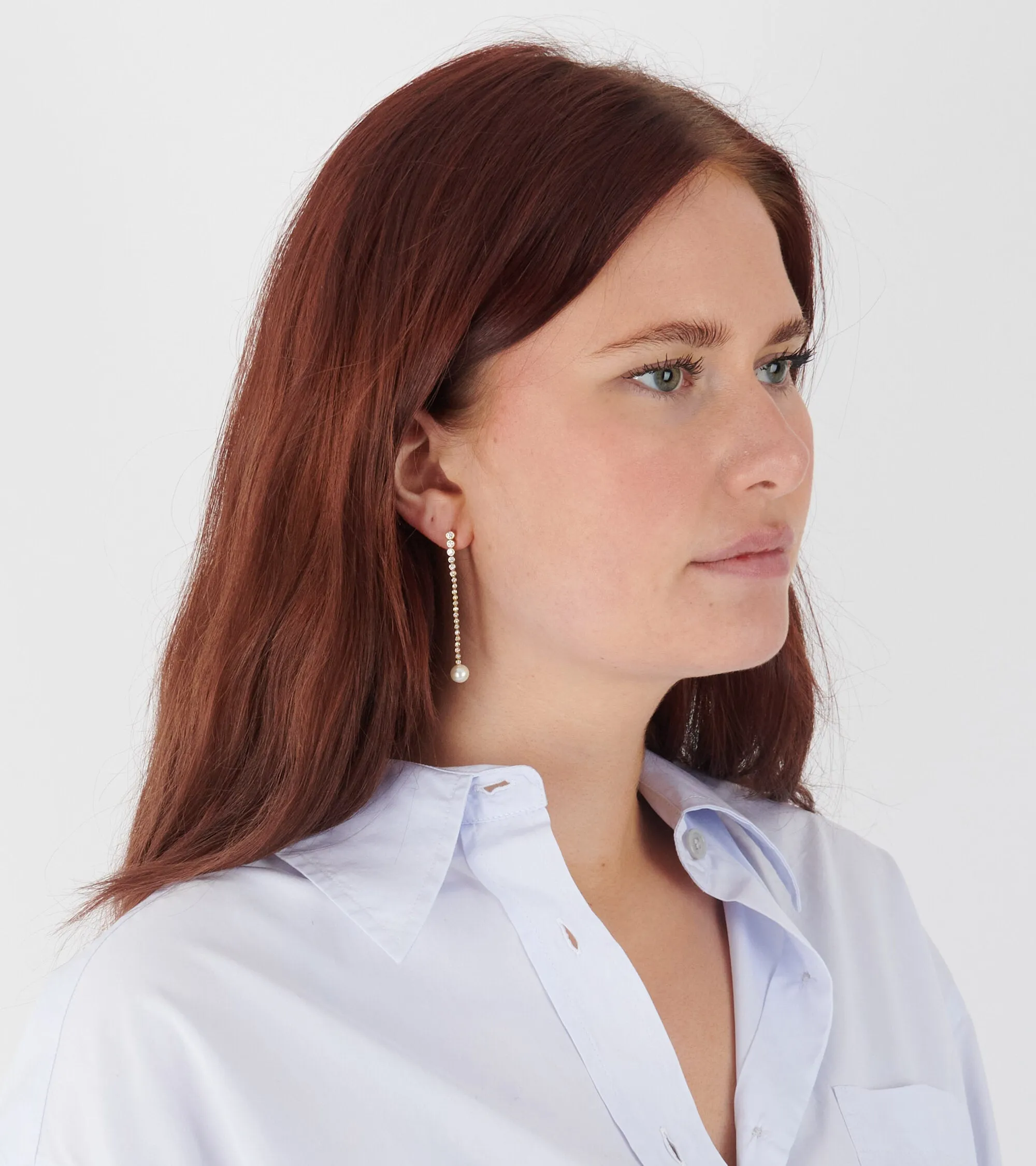 Odile Chandelier Earrings Gold sold by Dr. Adams product image thumbnail 2