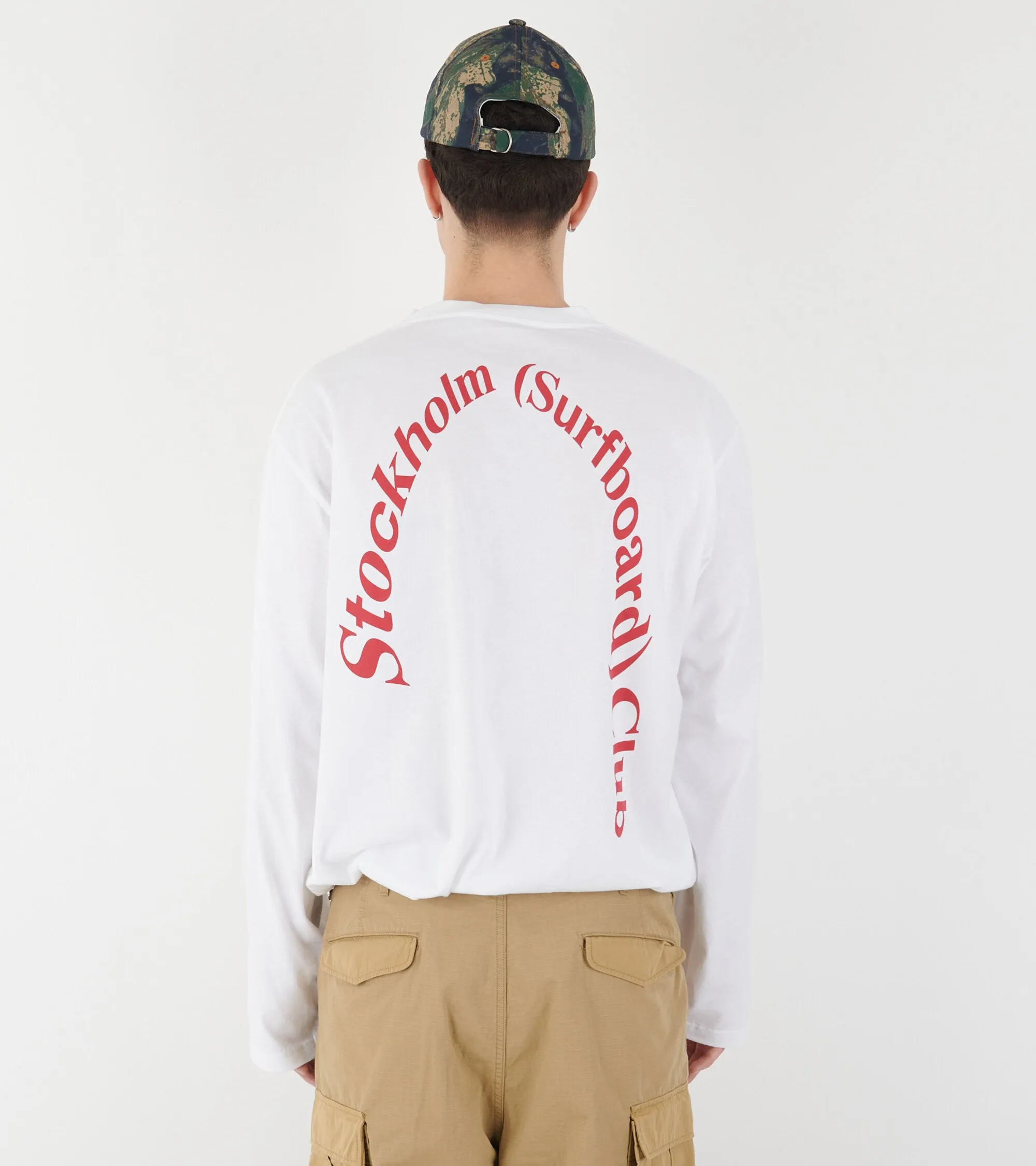 Greg Back Logo Longsleeve White sold by Dr. Adams product image thumbnail 5