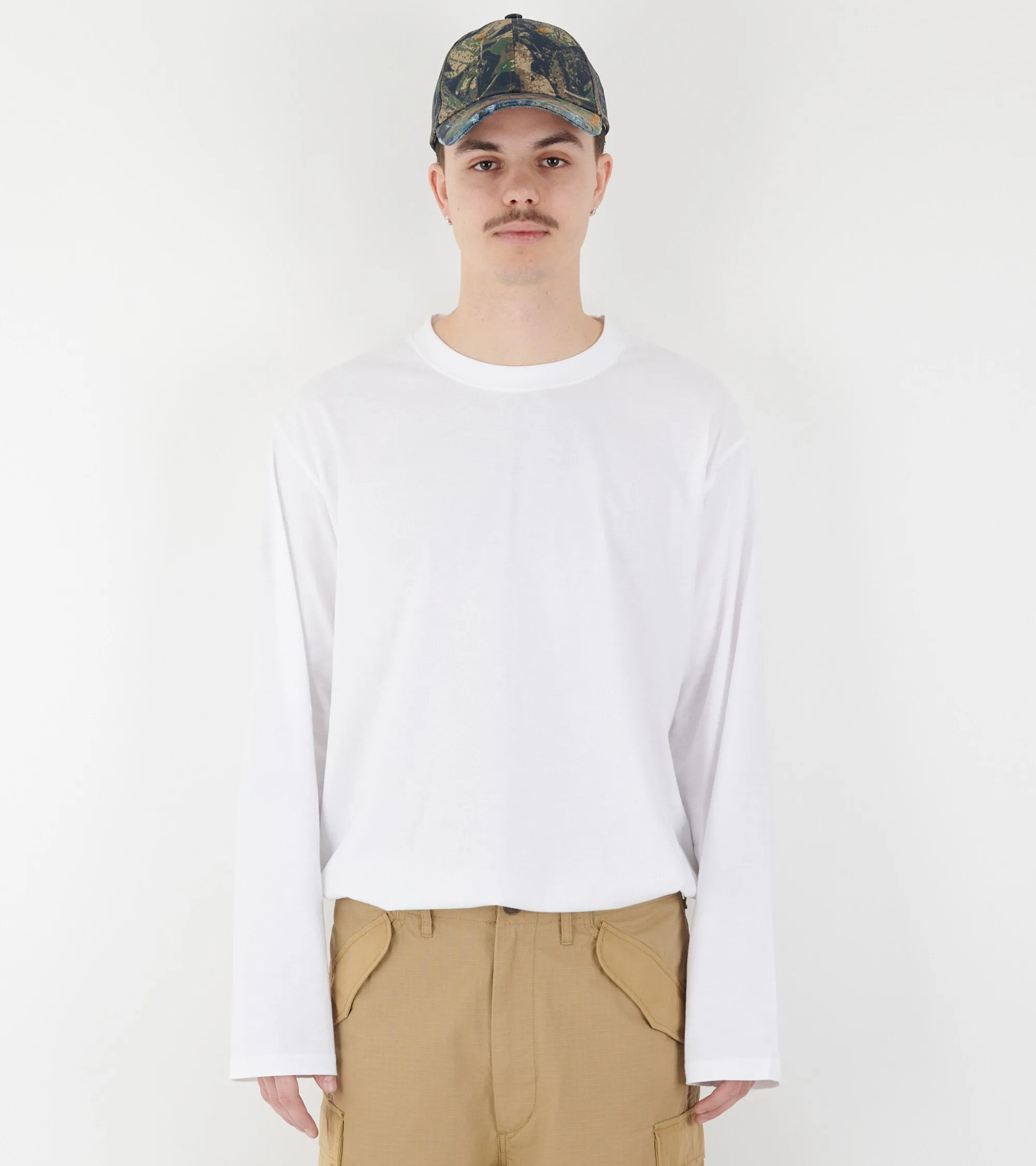 Greg Back Logo Longsleeve White sold by Dr. Adams product image thumbnail 3