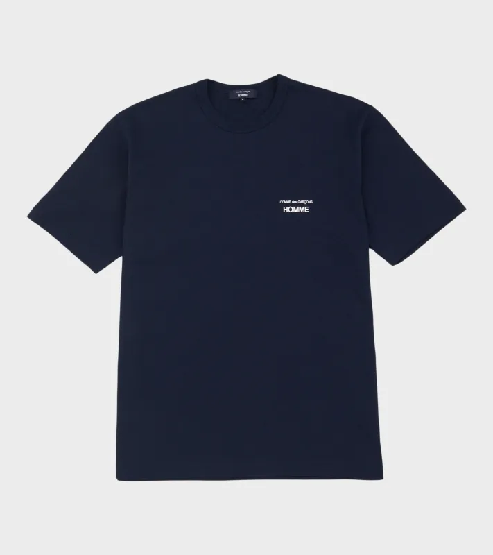 Logo T-shirt Navy sold by Dr. Adams