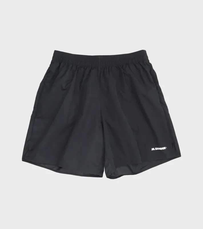 Logo Shorts Black made by Jil Sander