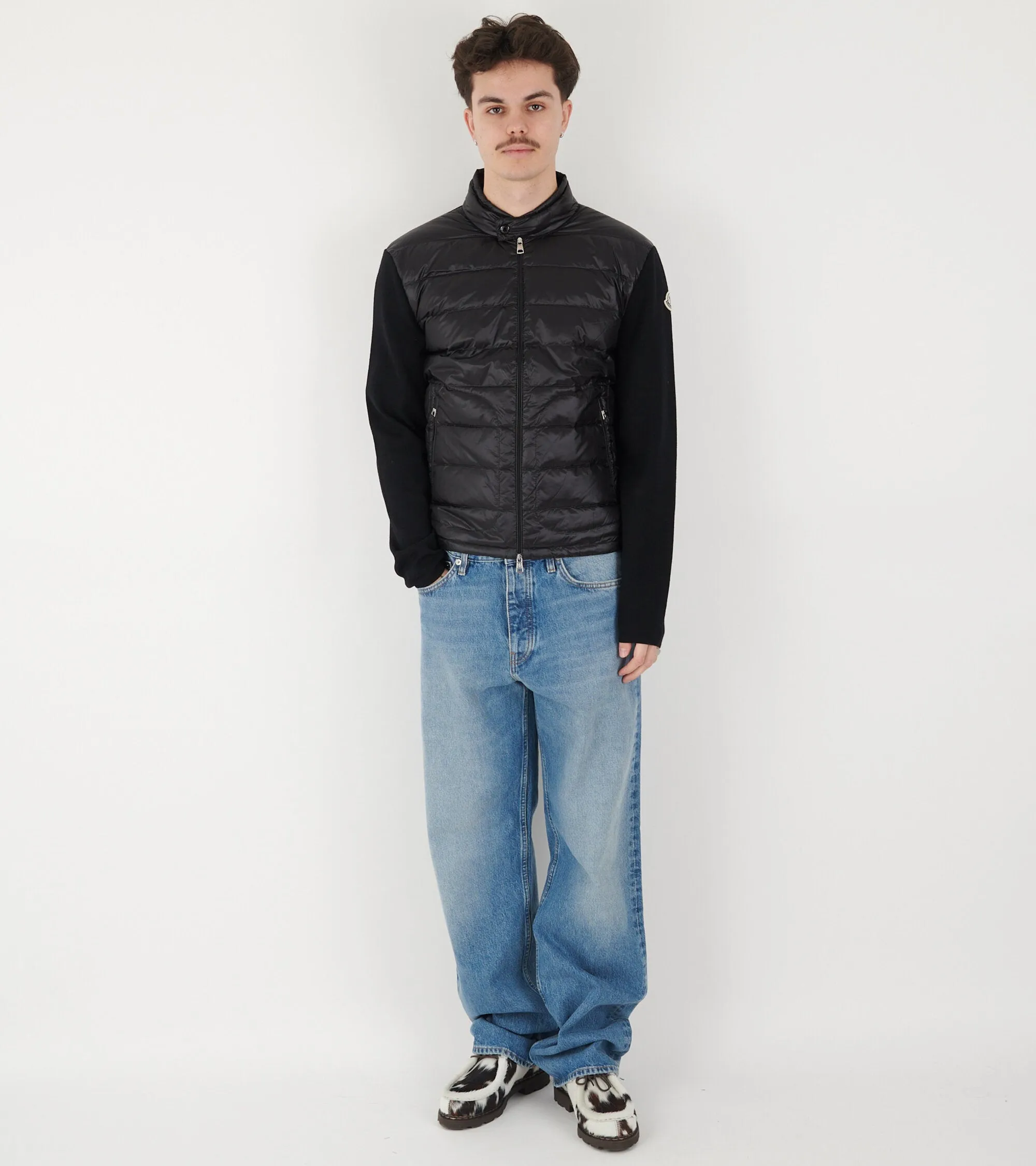 Virgin Wool Cardigan Tricot Black sold by Dr. Adams product image thumbnail 2