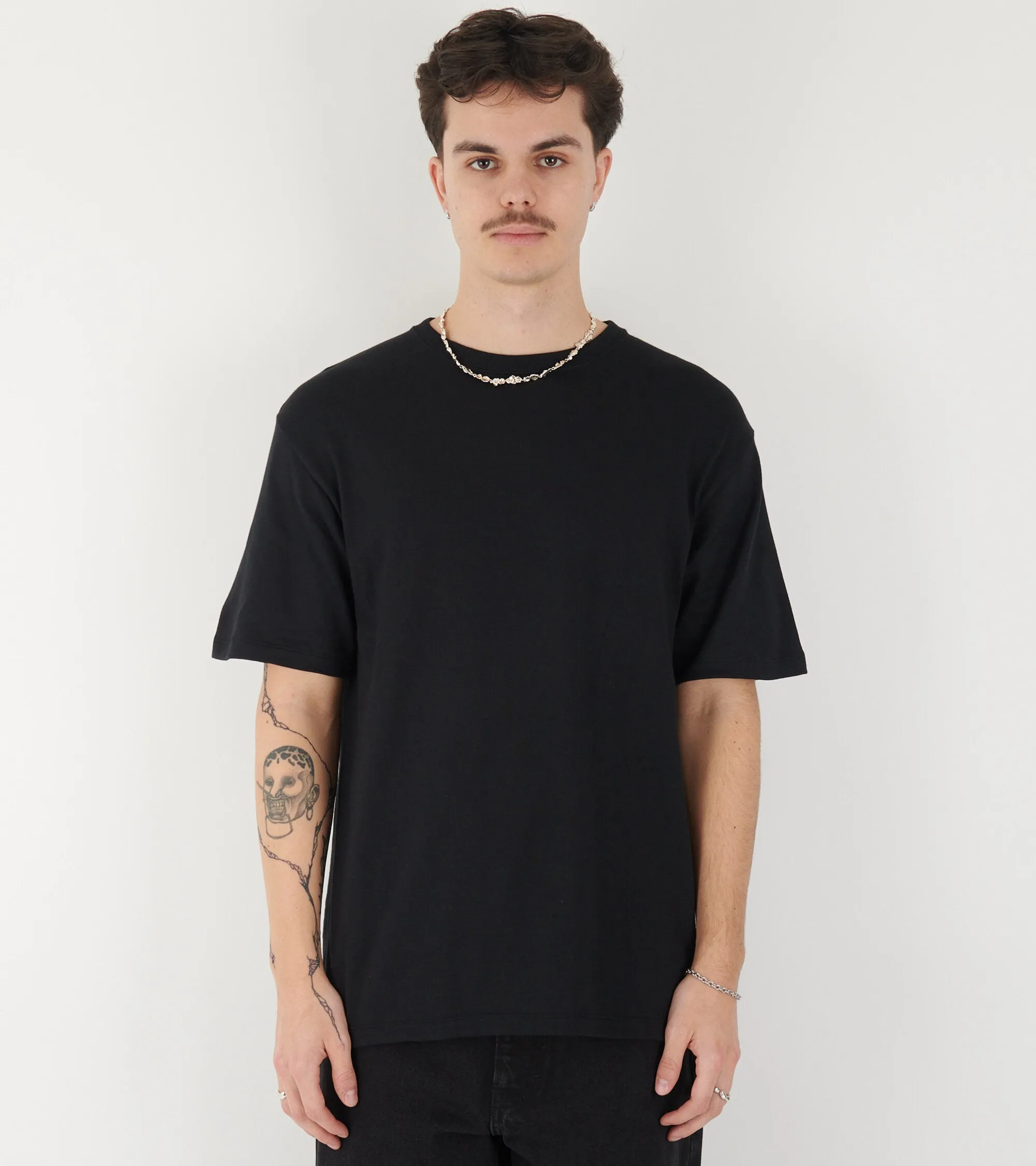 Loopwheel Coolmax Jersey Tee Black sold by Dr. Adams product image thumbnail 2