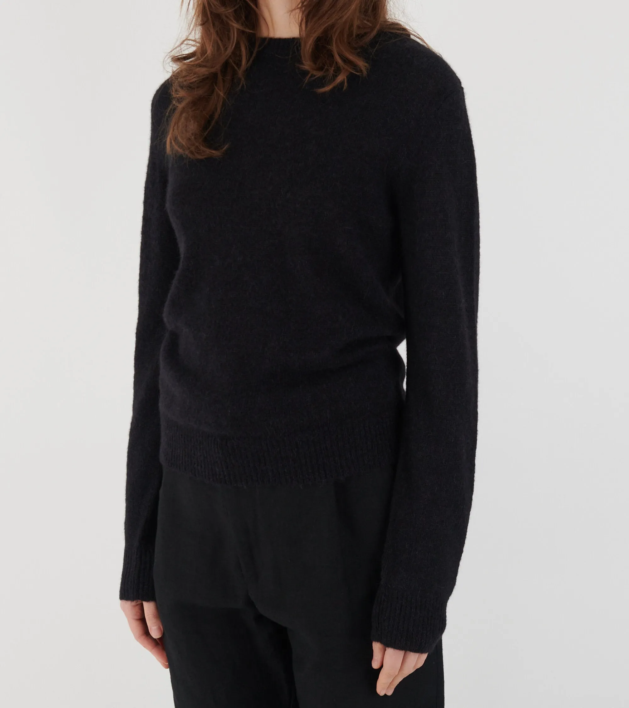 Kind Cashmere Round Neck Black sold by Dr. Adams product image thumbnail 4