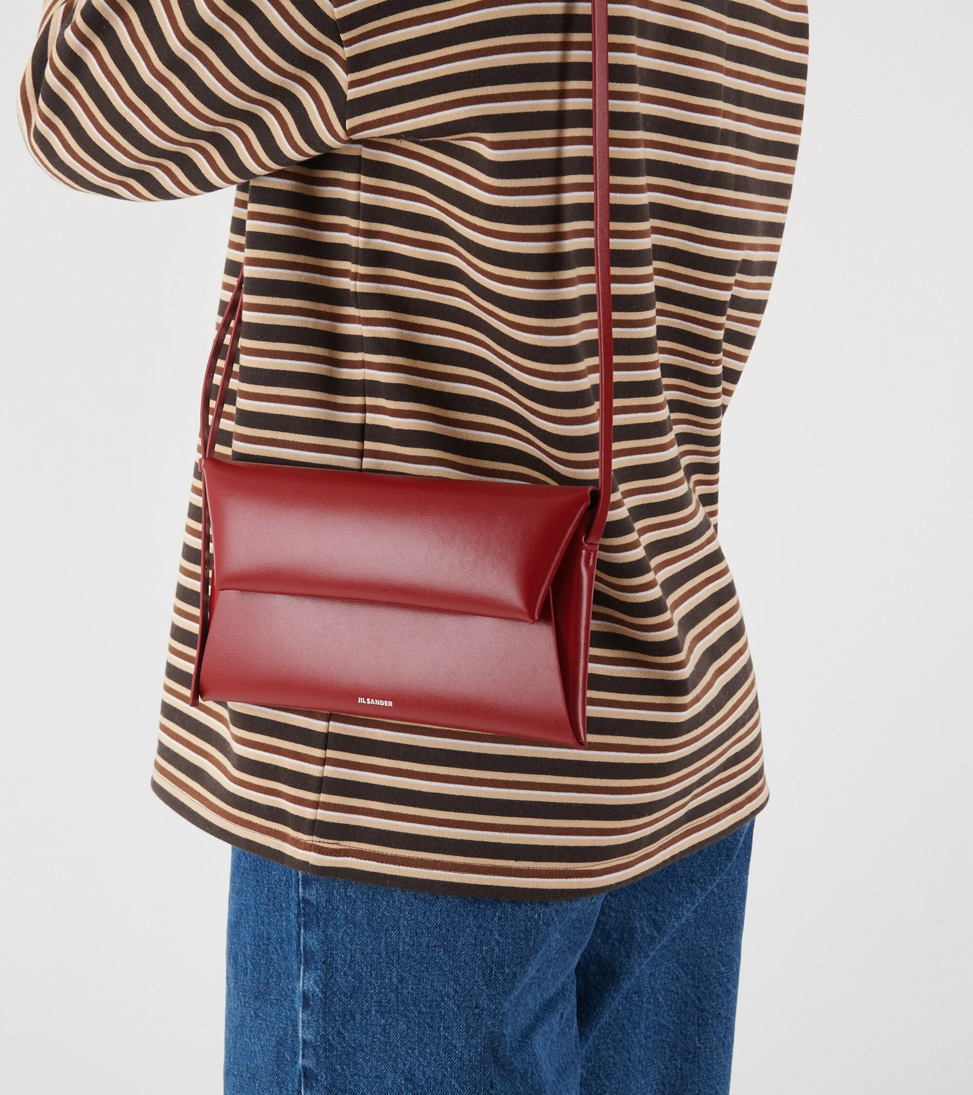 Folded Small Crossbody Bag Cedar Red sold by Dr. Adams product image thumbnail 2
