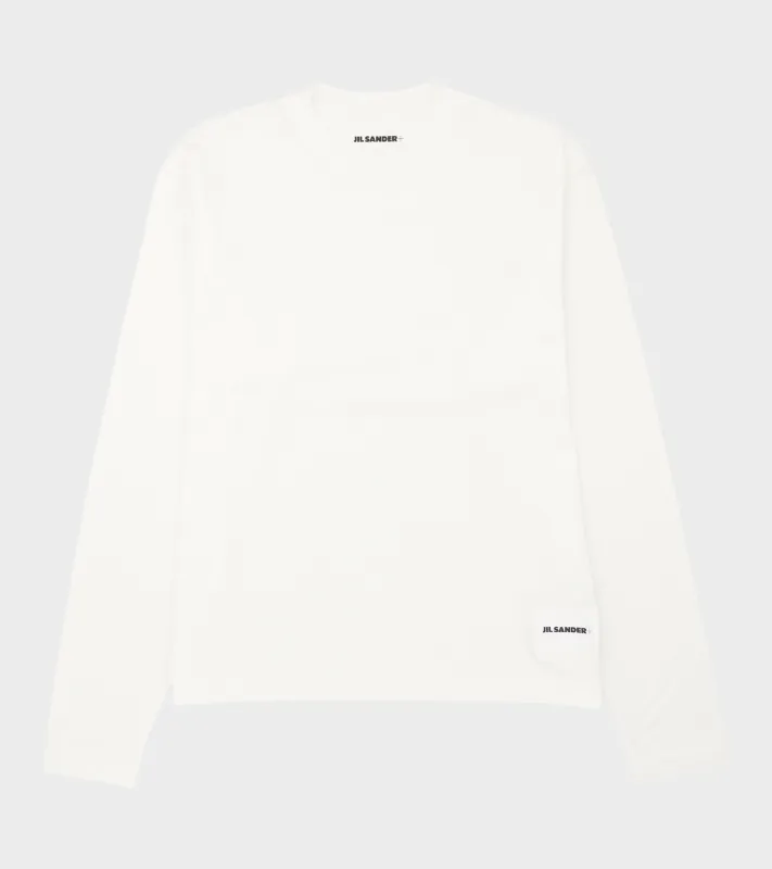 3-Pack LS T-shirt Set White sold by Dr. Adams