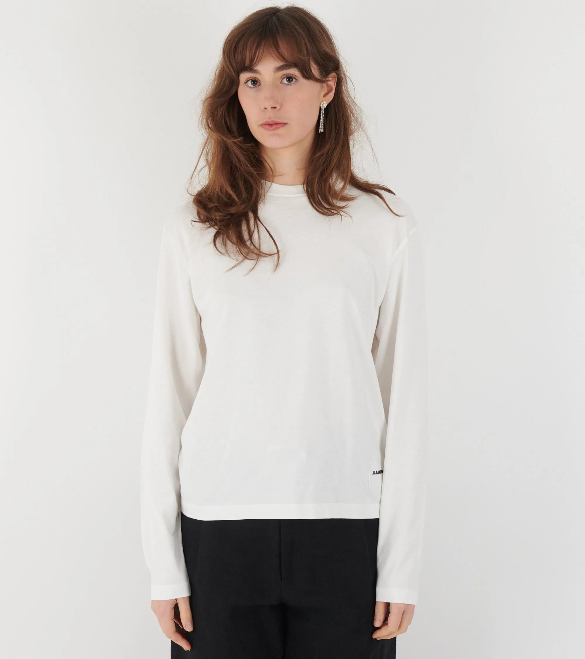 3-Pack LS T-shirt Set White sold by Dr. Adams product image thumbnail 2