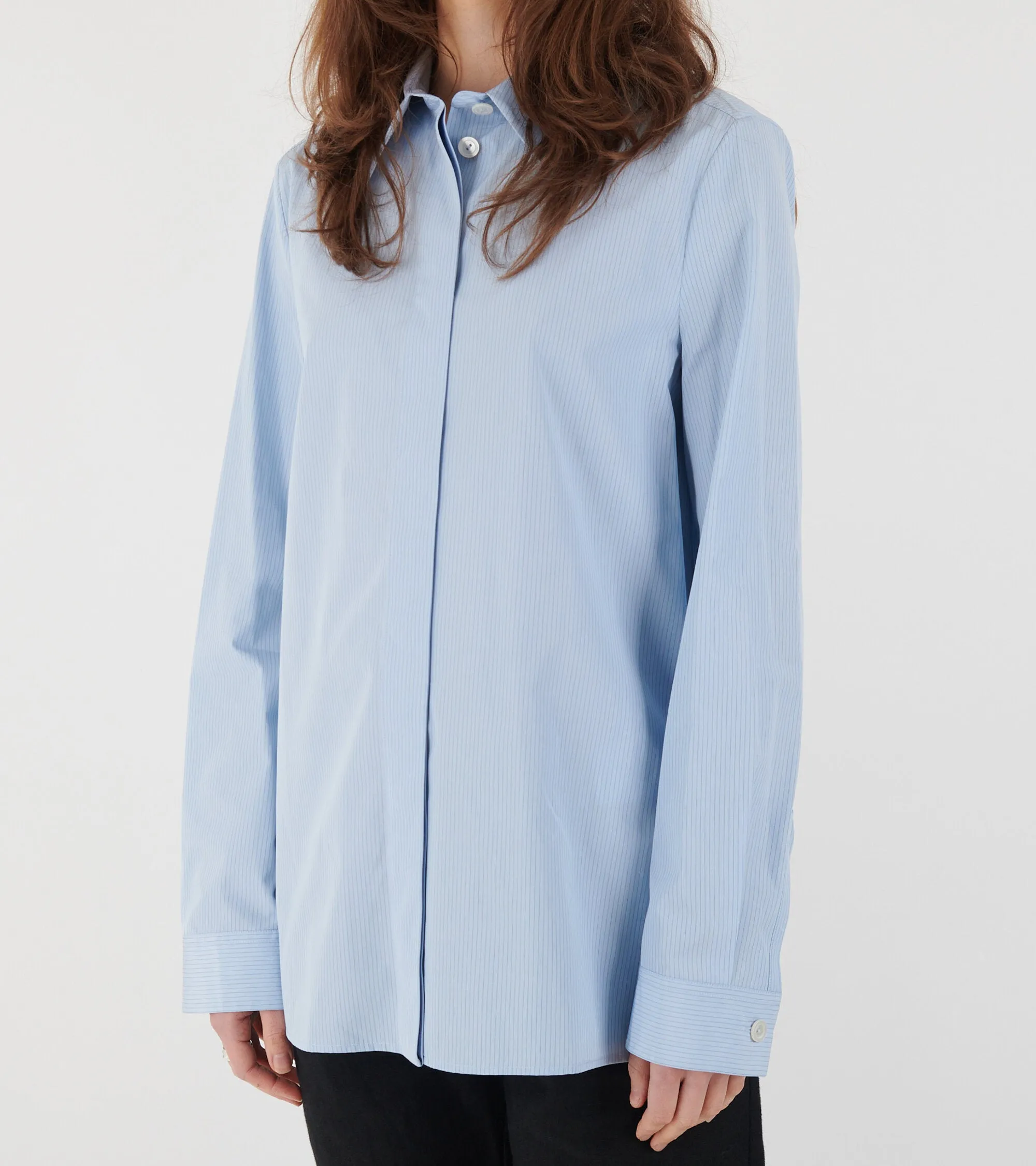 Monday Stripes Shirt Sunny Sky sold by Dr. Adams product image thumbnail 3