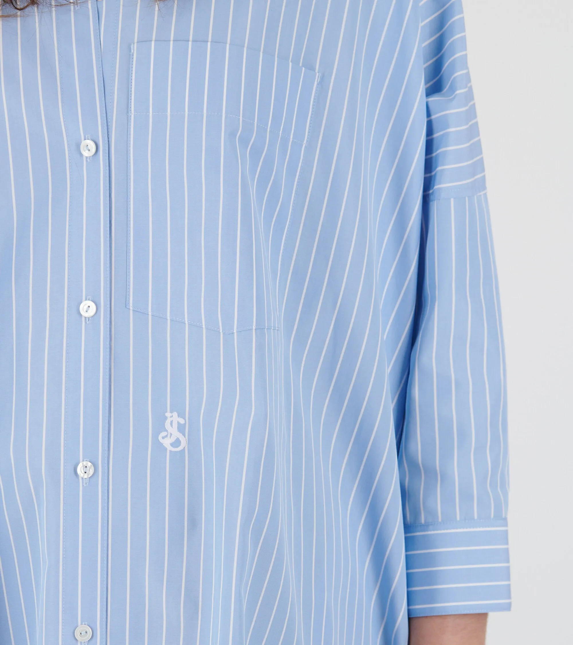 Sunday Stripes Shirt Blue Sky sold by Dr. Adams product image thumbnail 4