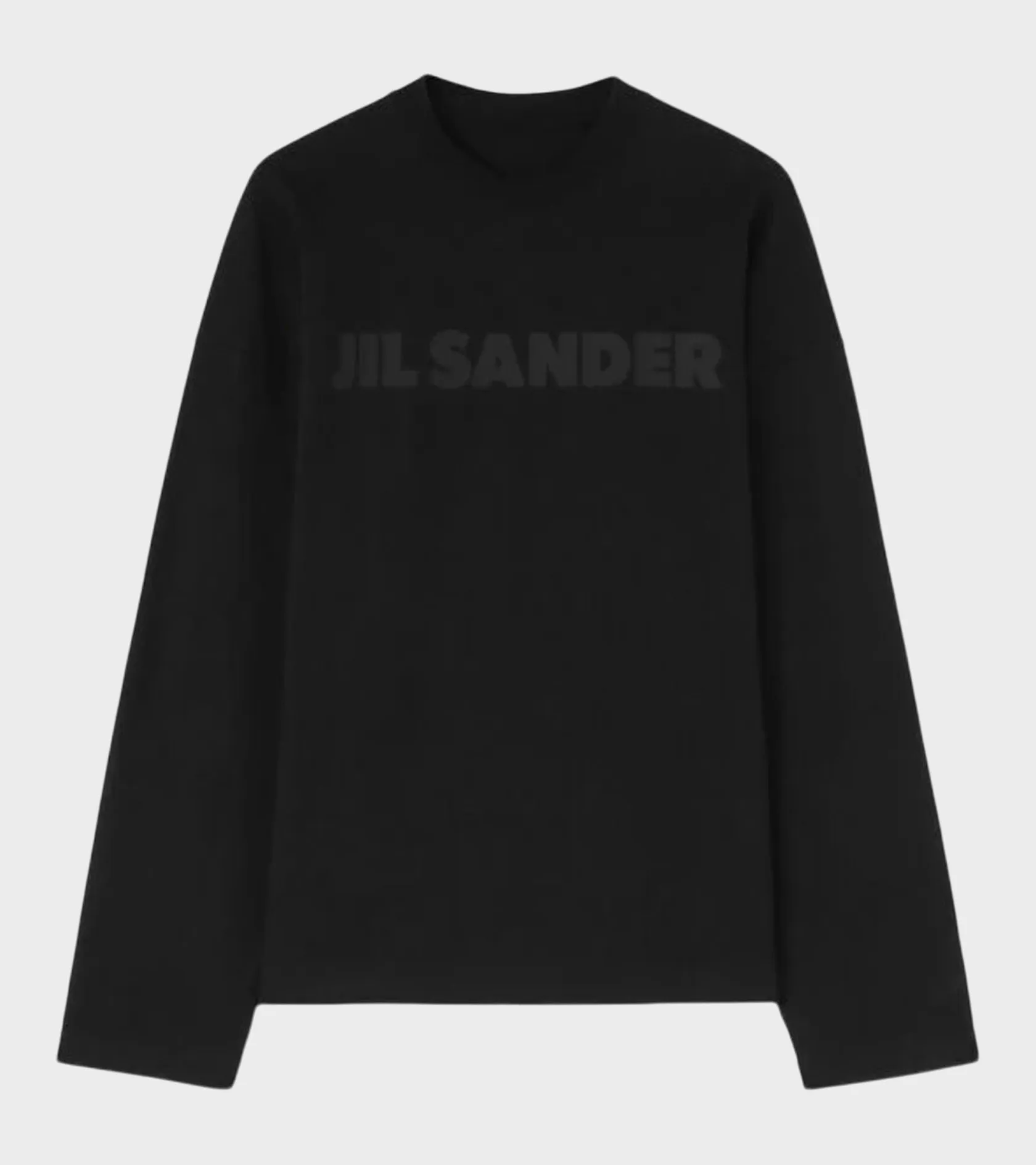 L/S Cotton Jersey Logo T-shirt Black sold by Dr. Adams