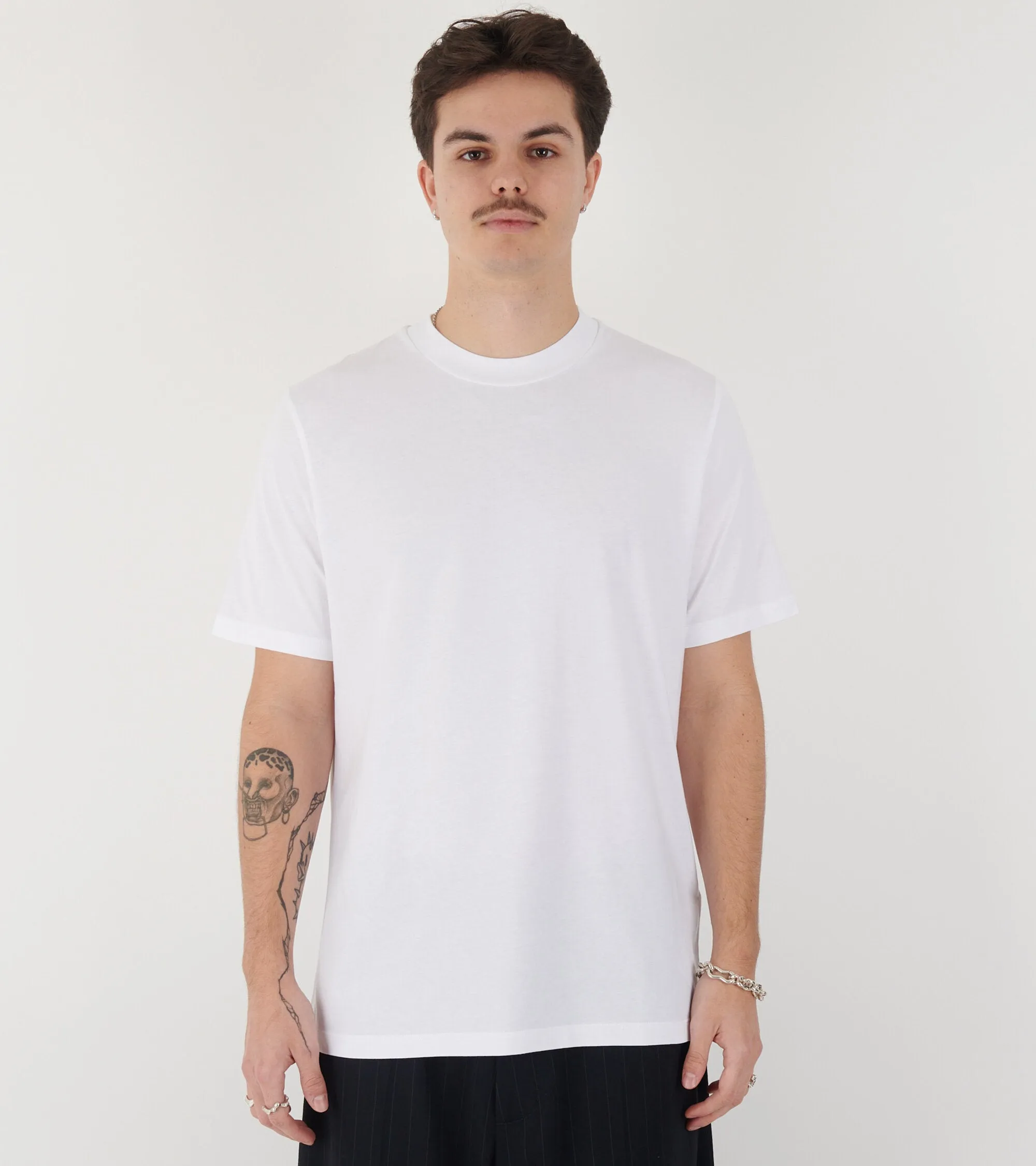 Crewneck T-shirt White sold by Dr. Adams product image thumbnail 2
