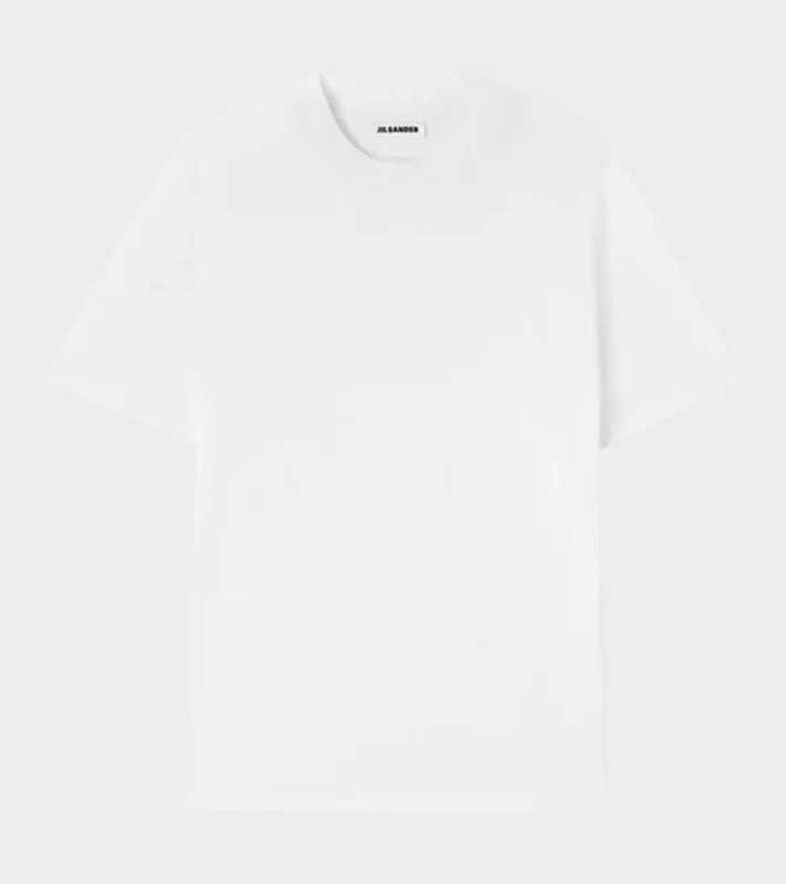 Crewneck T-shirt White made by Dr. Adams