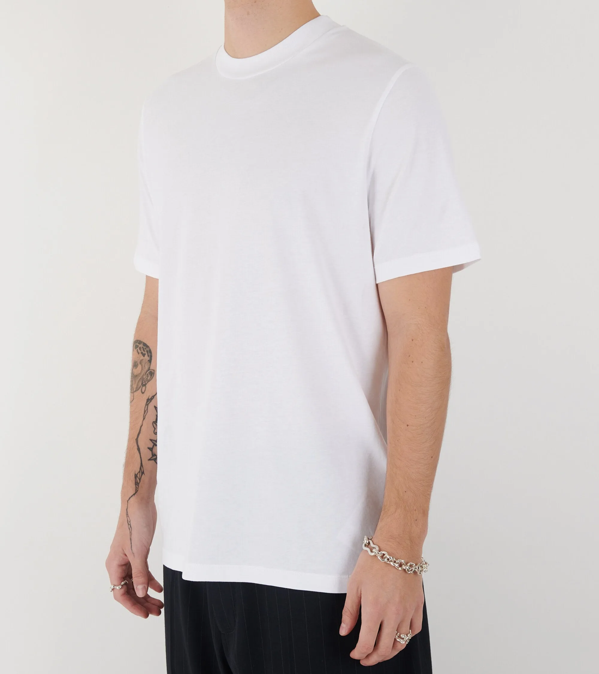 Crewneck T-shirt White sold by Dr. Adams product image thumbnail 3