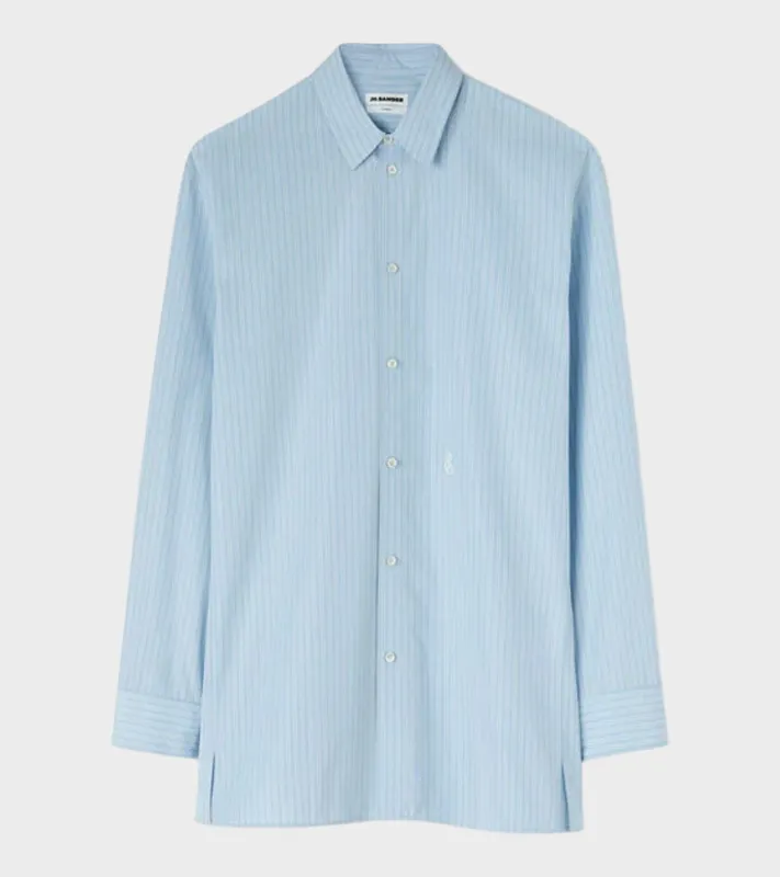 Thursday Stripes Shirt Transparent Sky sold by Dr. Adams