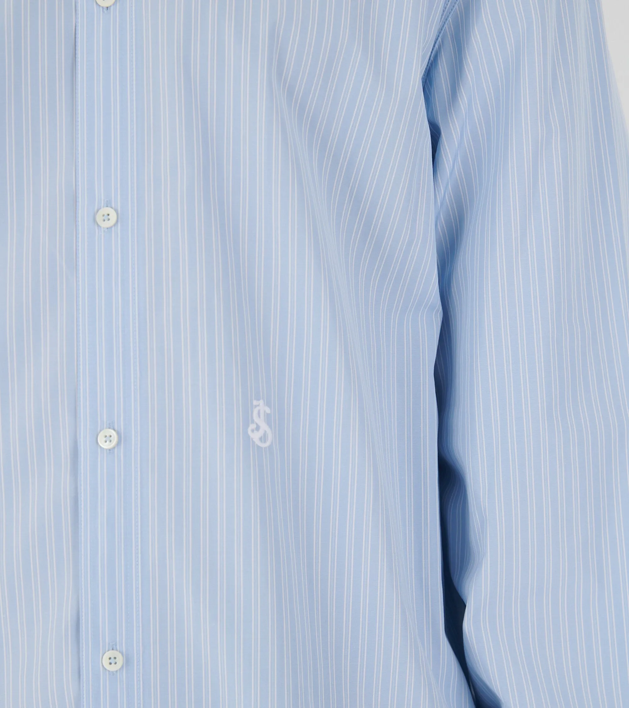 Thursday Stripes Shirt Transparent Sky sold by Dr. Adams product image thumbnail 4