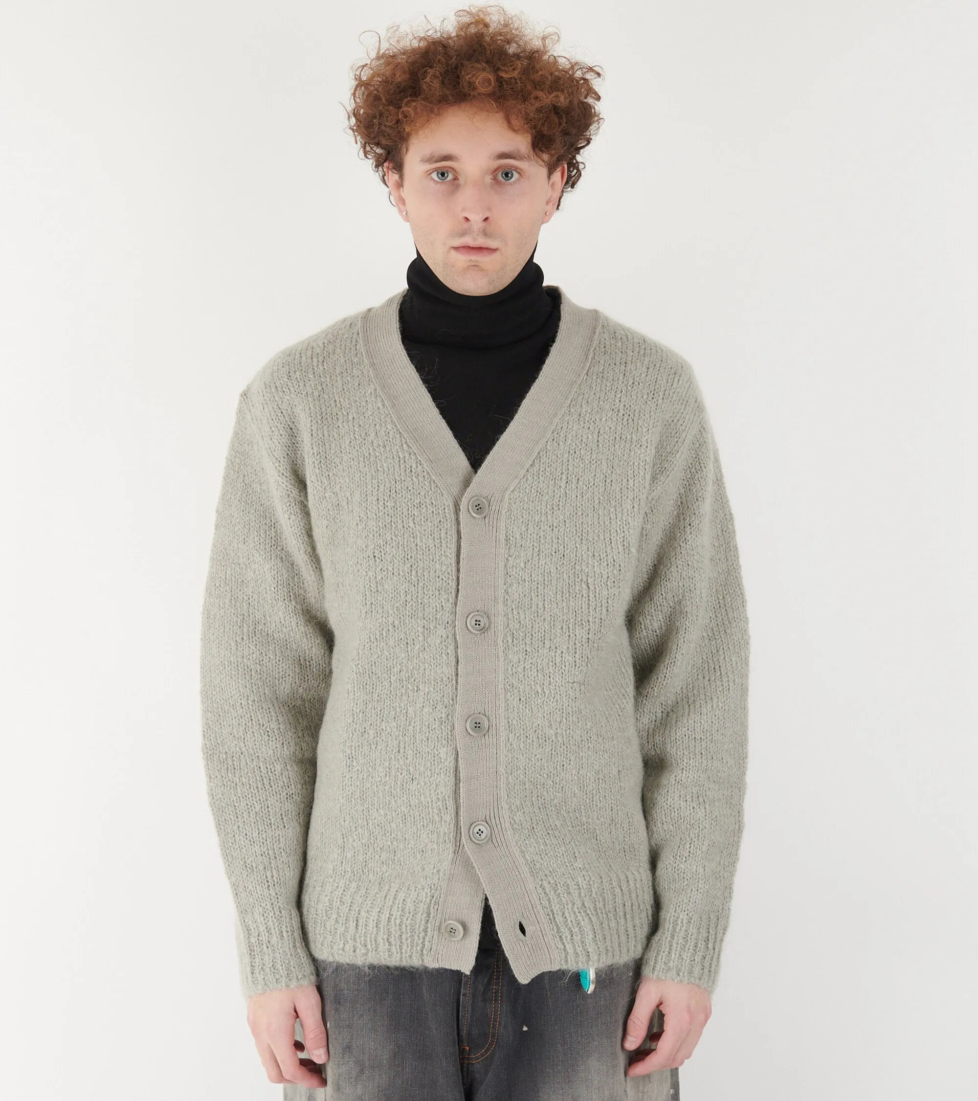 Grandpa Cardigan Light Grey sold by Dr. Adams product image thumbnail 2