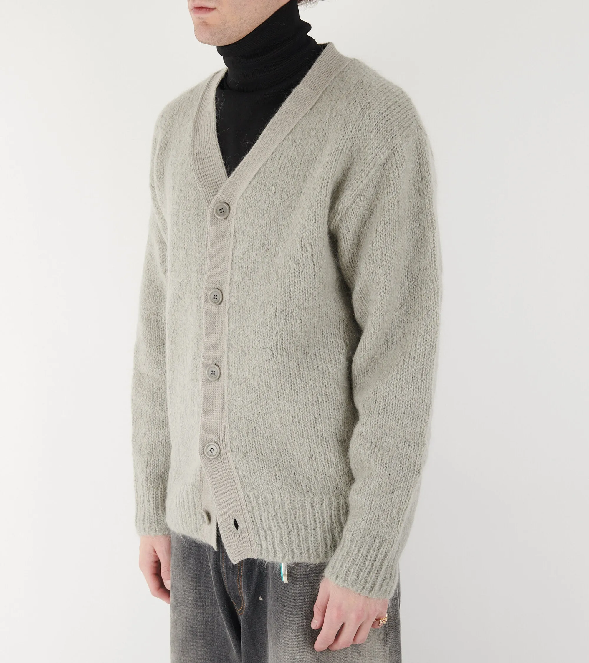 Grandpa Cardigan Light Grey sold by Dr. Adams product image thumbnail 3