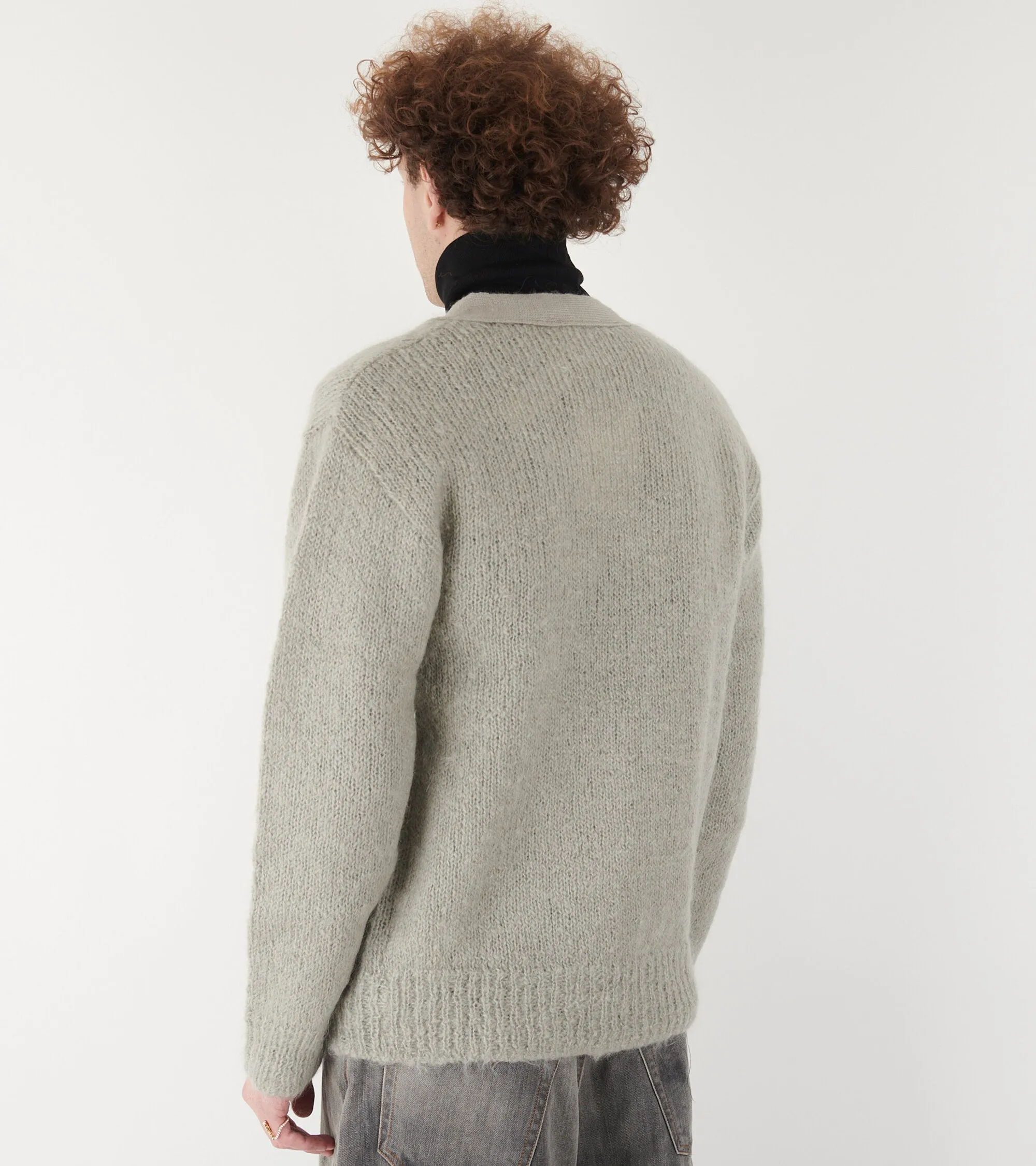 Grandpa Cardigan Light Grey sold by Dr. Adams product image thumbnail 5