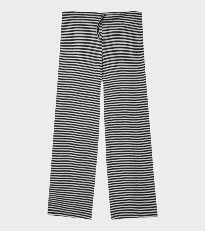 Nova Pants Wool Black/Ecru sold by Dr. Adams