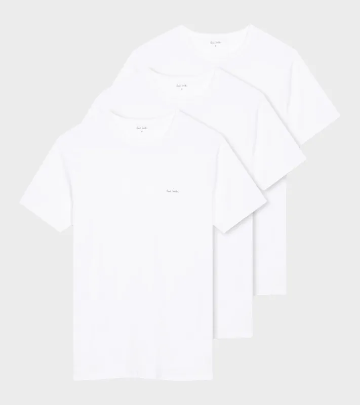Mens Reg Fit T-shirt 3-Pack White sold by Dr. Adams