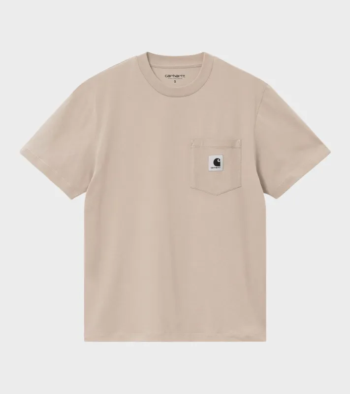W S/S Pocket T-shirt Fleur De Sel sold by Dr. Adams