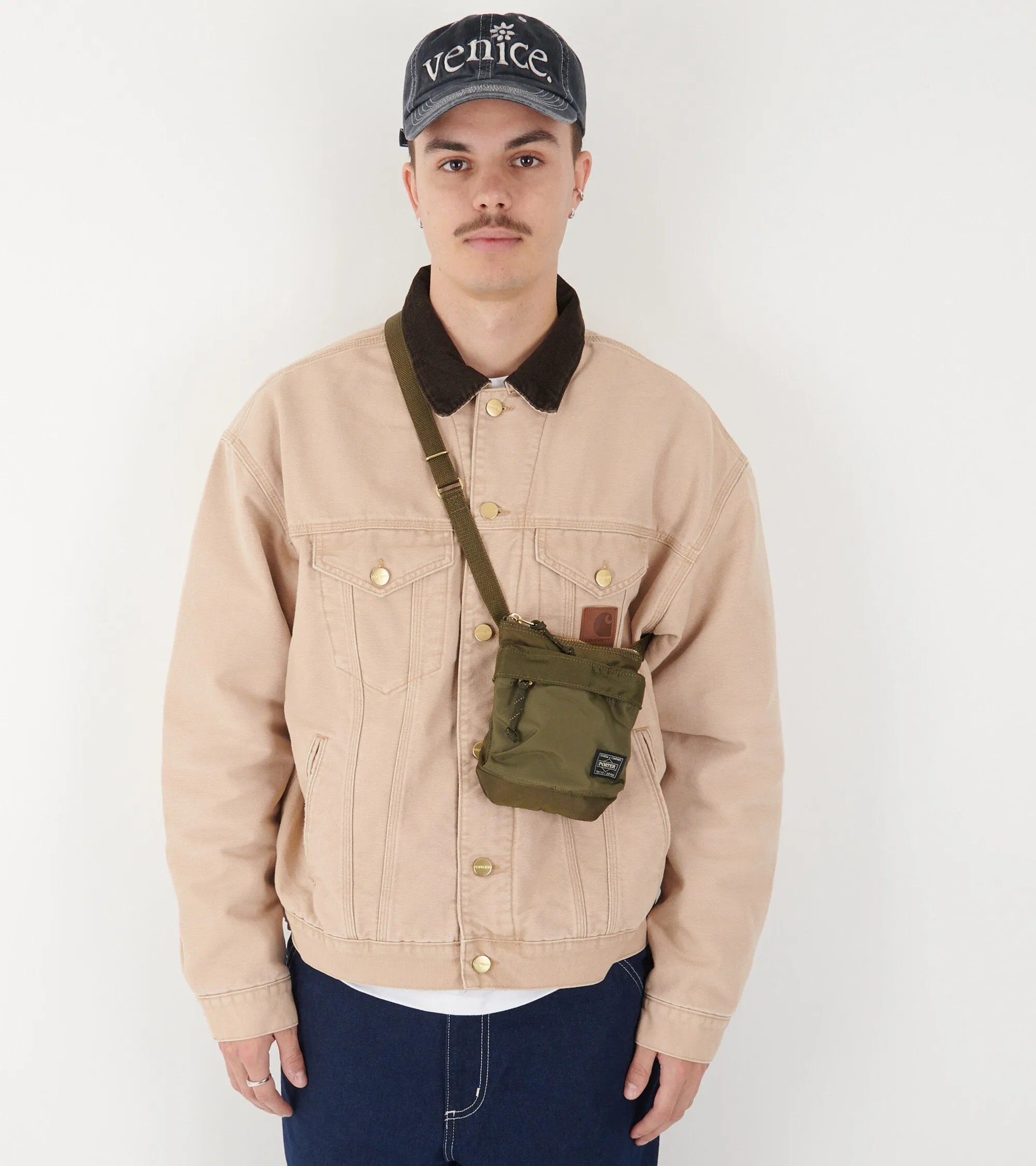 Force Shoulder Pouch Olive sold by Dr. Adams product image thumbnail 3