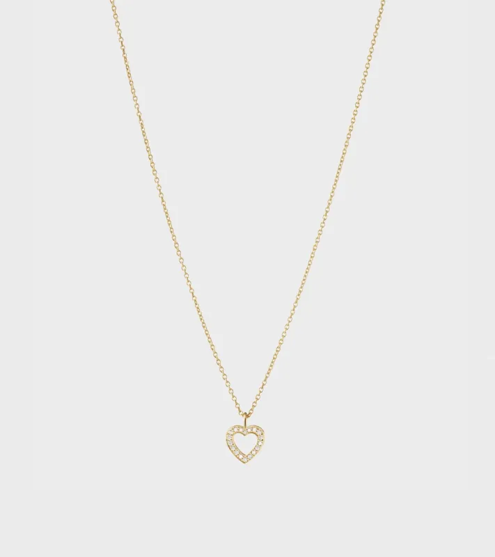 Amour Simple Necklace Gold made by Sophie Bille Brahe