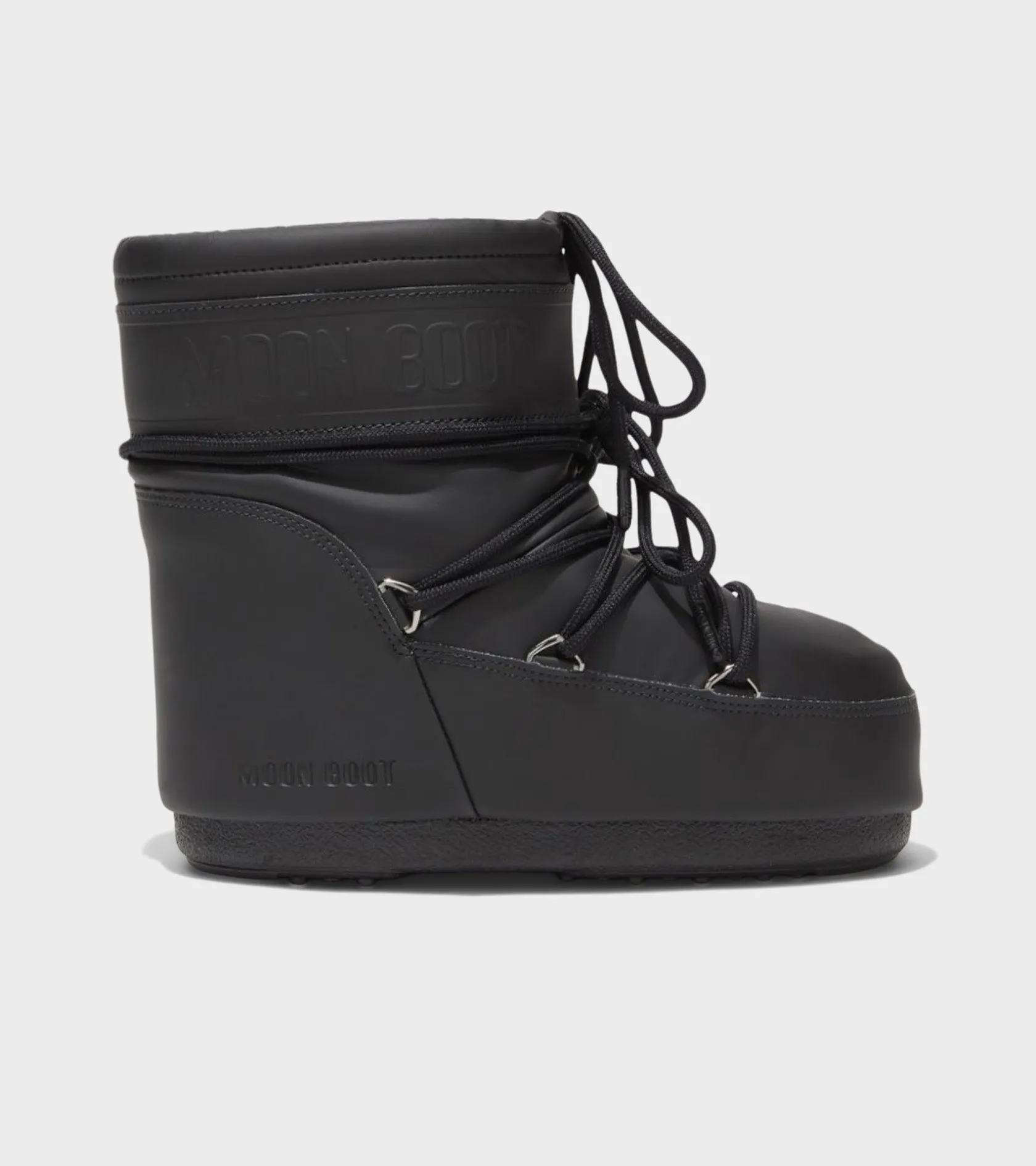 Moon Boot Icon Low Rubber Black sold by Dr. Adams