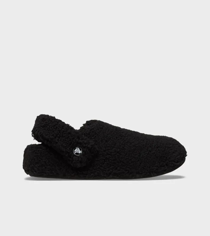 Classic Cozzzy Slippers Black made by Crocs