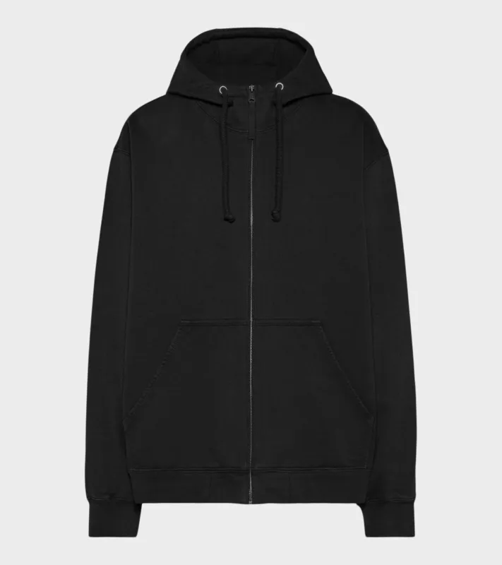 Embroidered Logo Hoodie Black sold by Dr. Adams