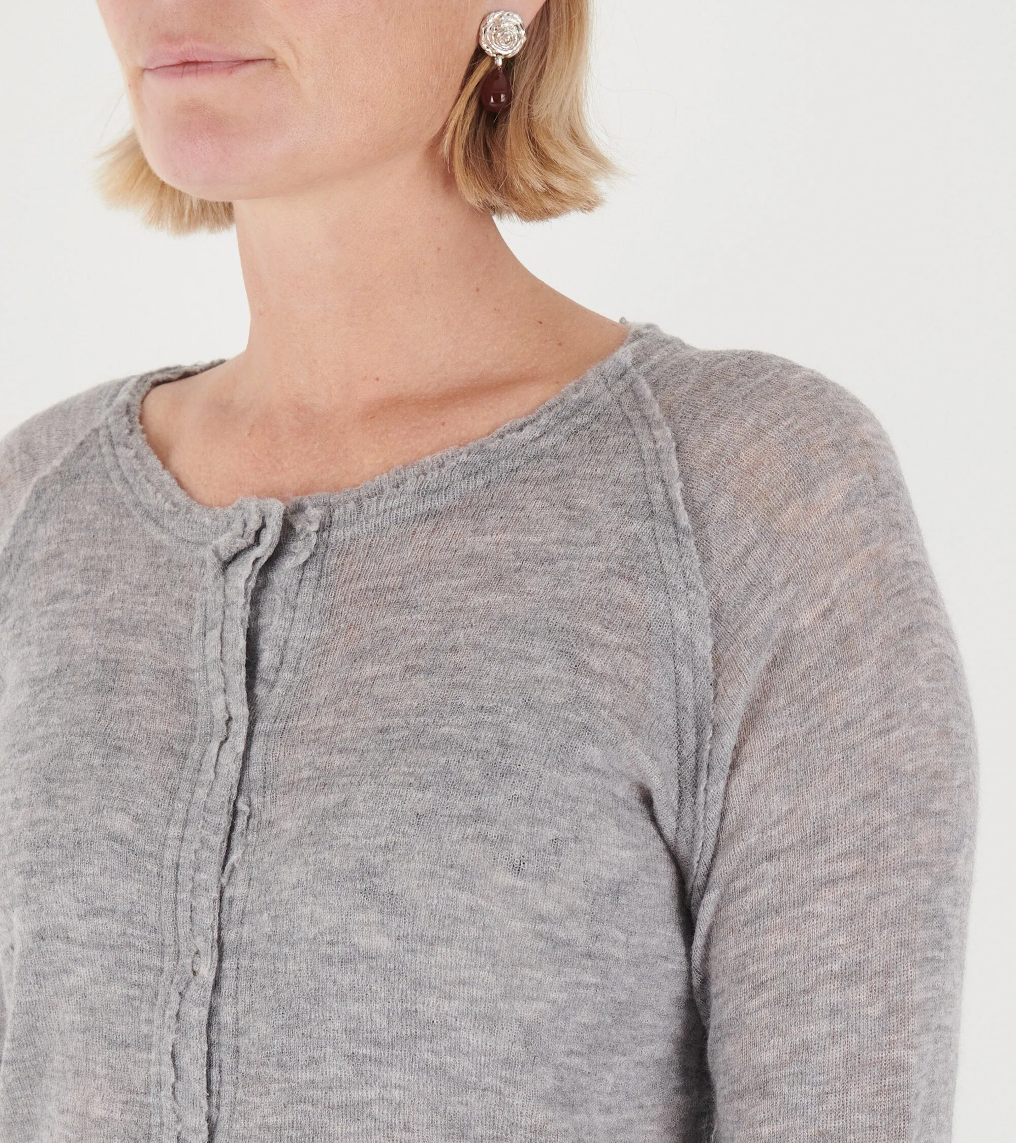 Beinta Cardigan Light Grey sold by Dr. Adams product image thumbnail 4