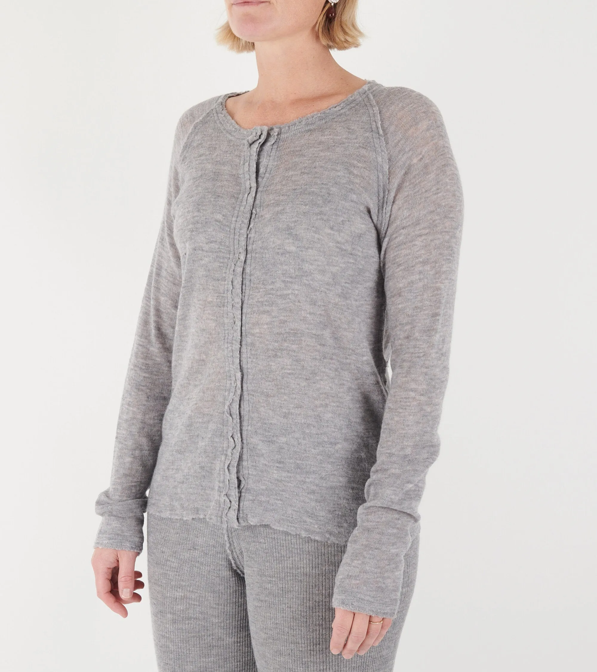 Beinta Cardigan Light Grey sold by Dr. Adams product image thumbnail 3