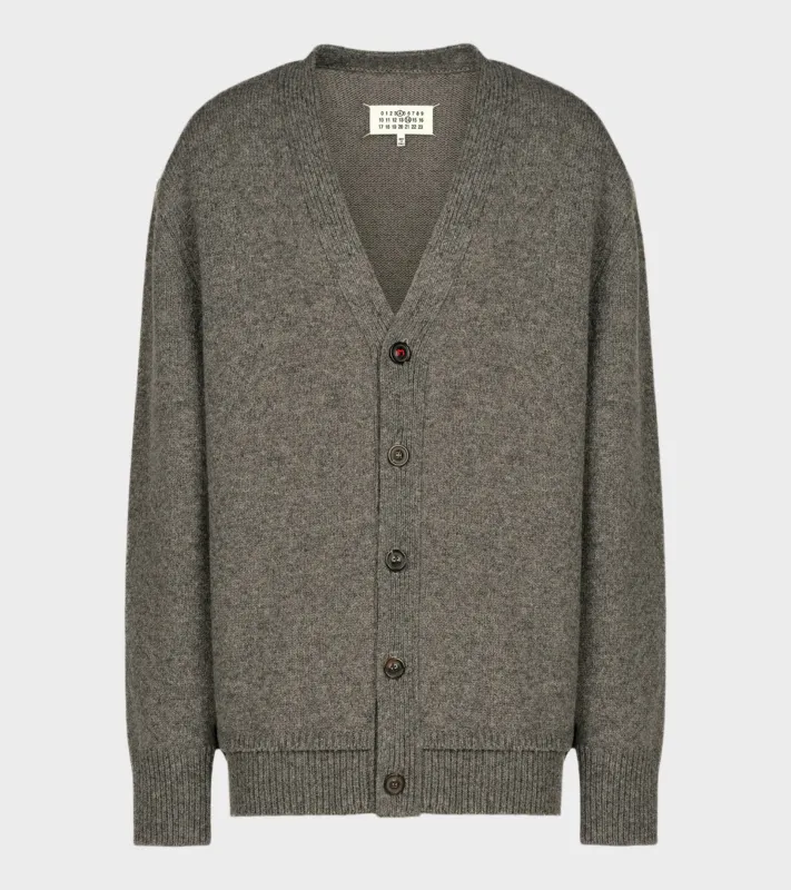 Elbow Patch Cardigan Grey sold by Dr. Adams
