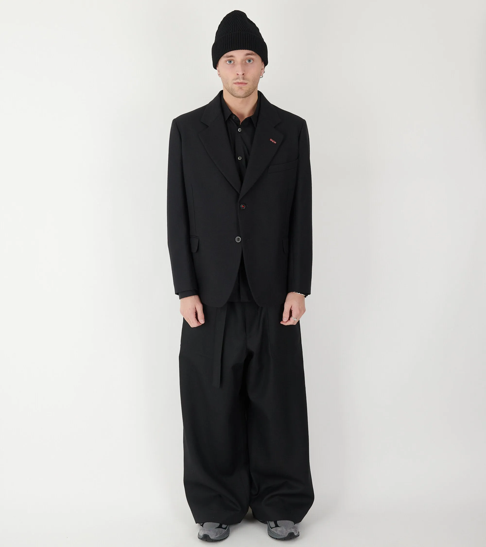 Herringbone Wool Jacket Black sold by Dr. Adams product image thumbnail 2