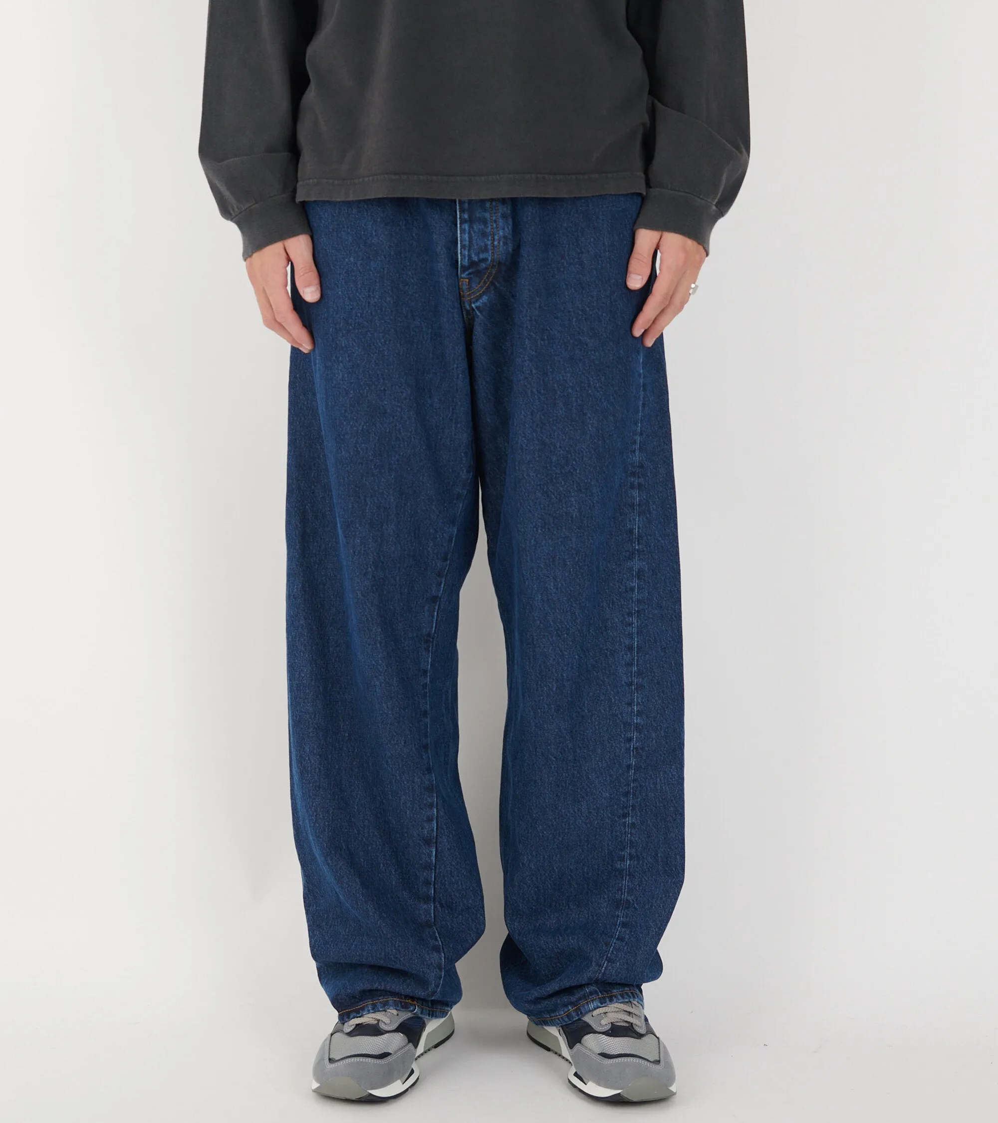 Wide Twist Jeans Rinse Blue sold by Dr. Adams product image thumbnail 2