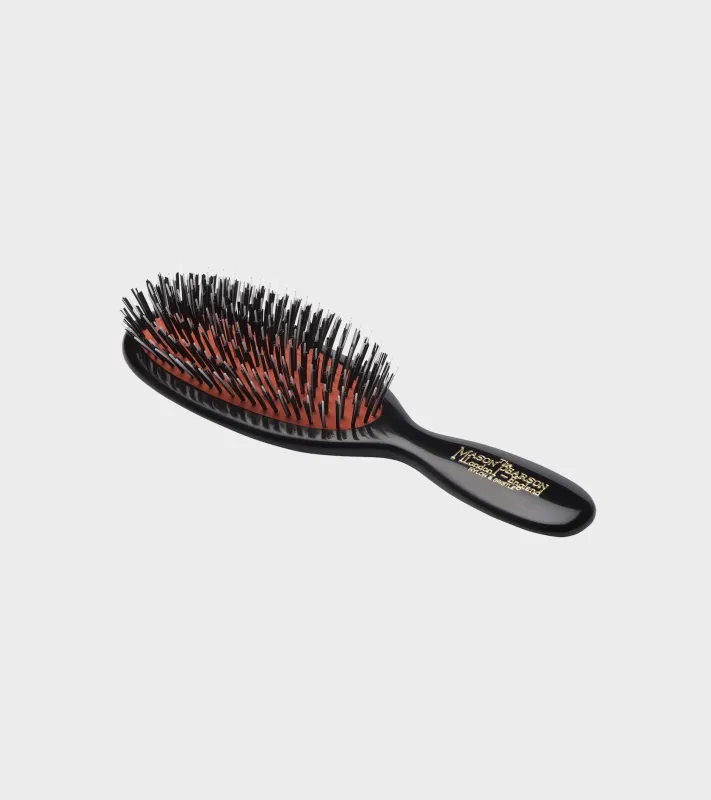 Pocket Hair Brush Dark Ruby made by Dr. Adams