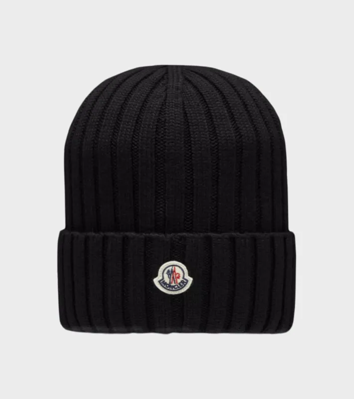 Wool Beanie Black sold by Dr. Adams