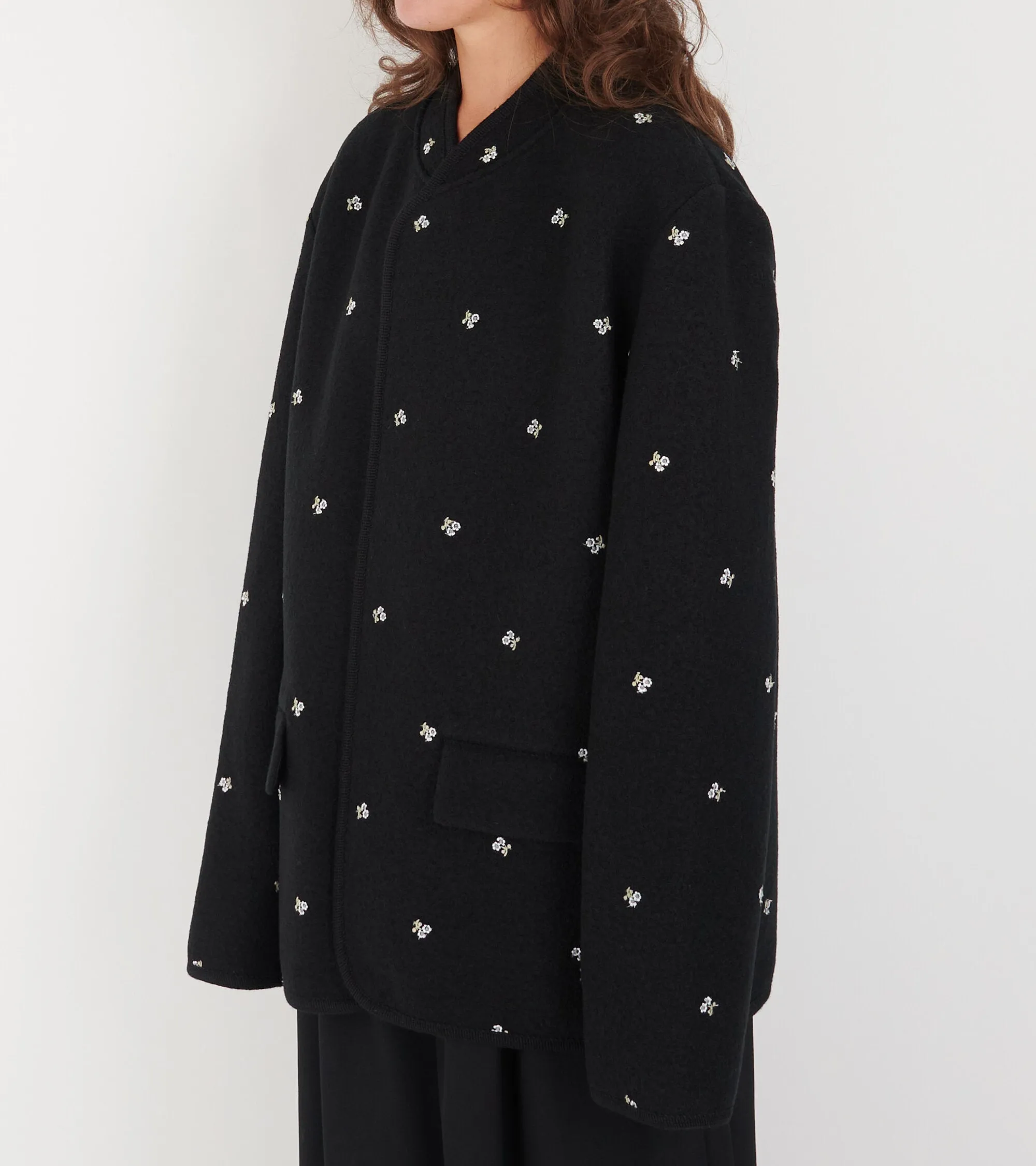 Walker Jacket City Flowers Black sold by Dr. Adams product image thumbnail 4