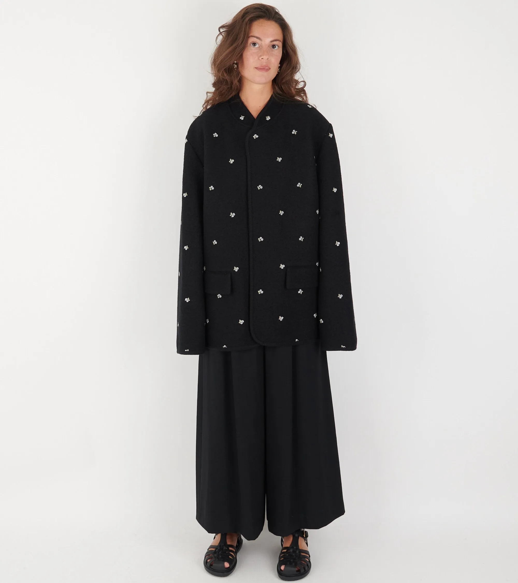 Walker Jacket City Flowers Black sold by Dr. Adams product image thumbnail 2