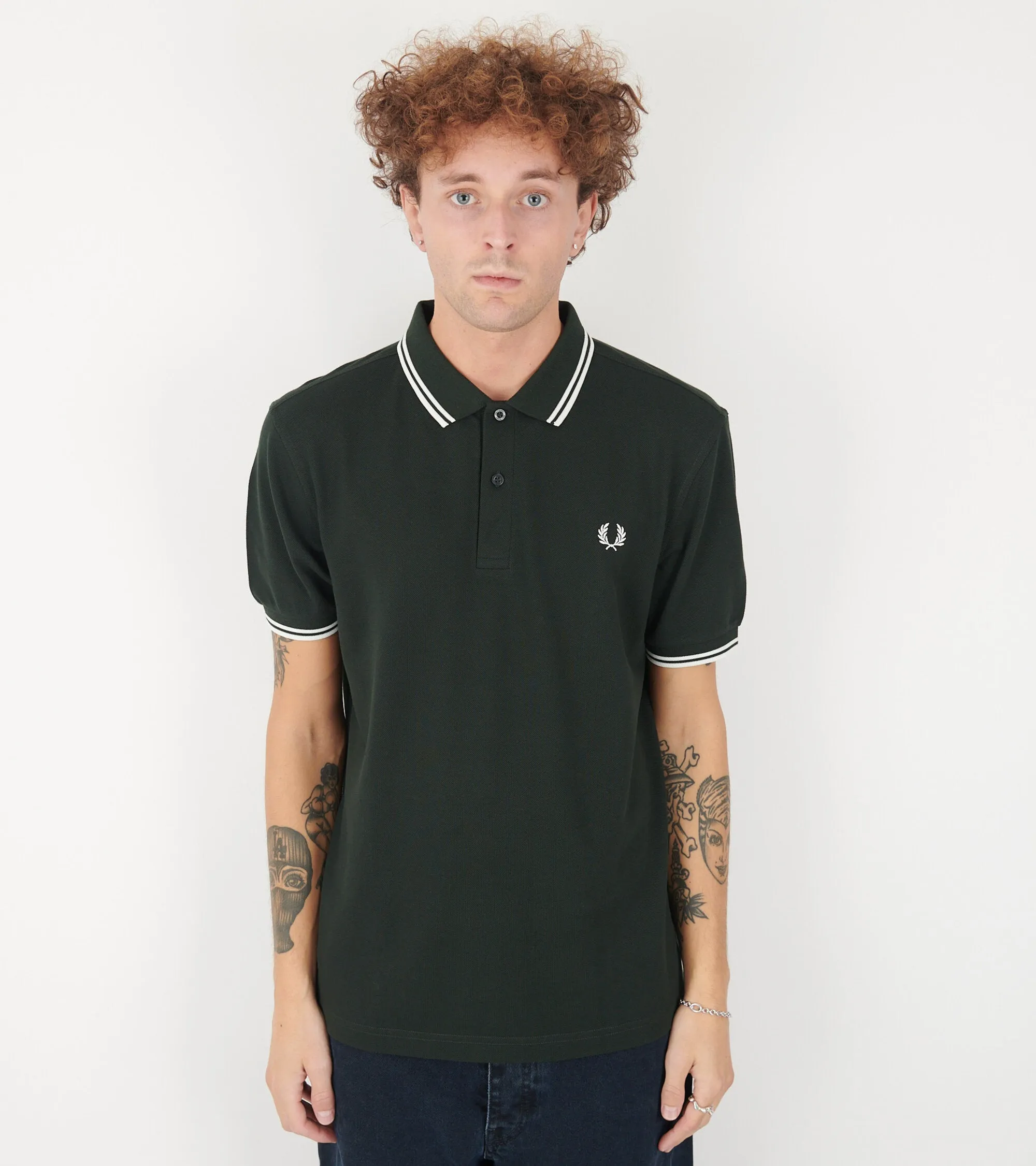 X Fred Perry Strong Will Polo Dark Green sold by Dr. Adams product image thumbnail 3