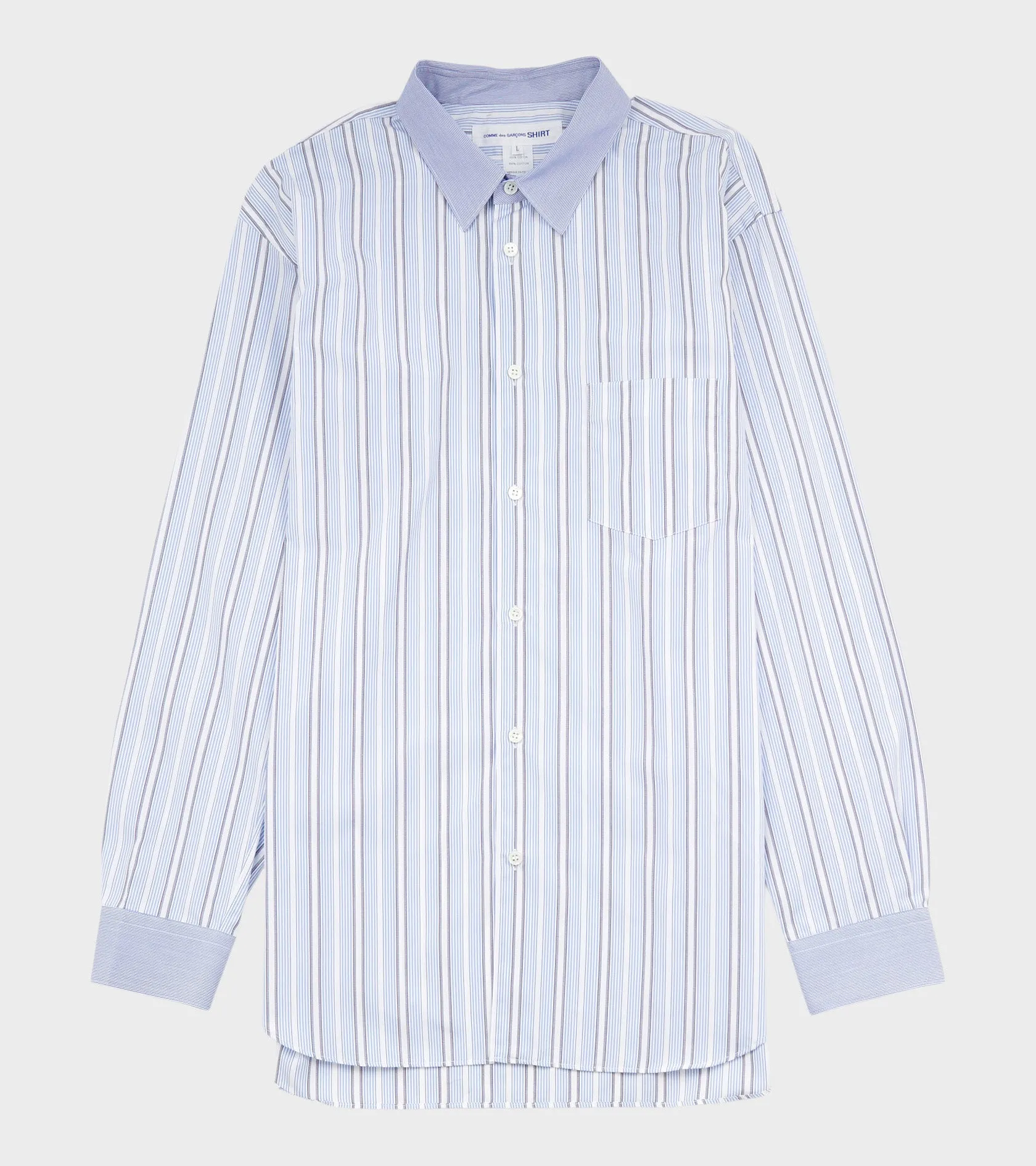Striped Shirt Blue Mix sold by Dr. Adams