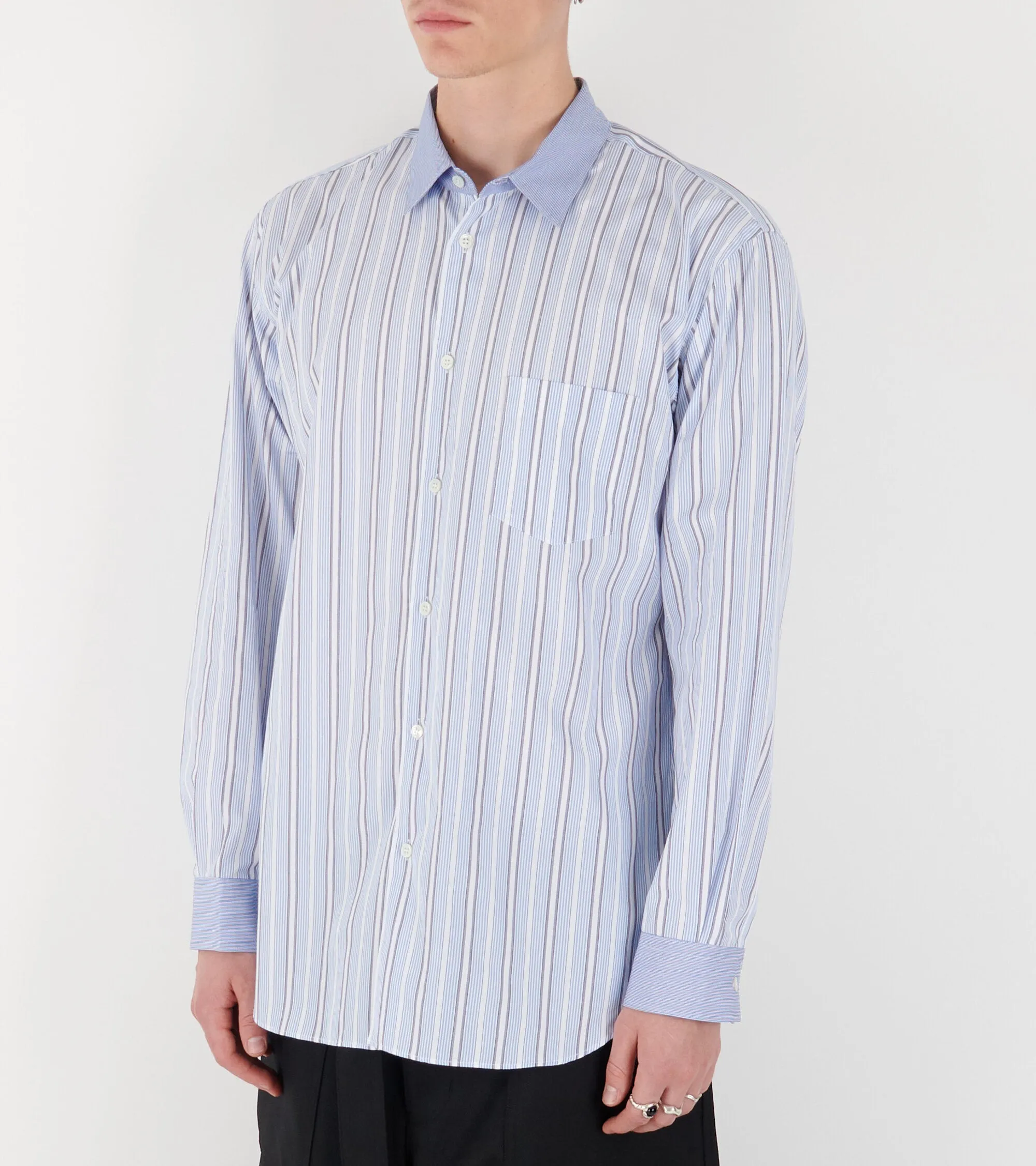 Striped Shirt Blue Mix sold by Dr. Adams product image thumbnail 5