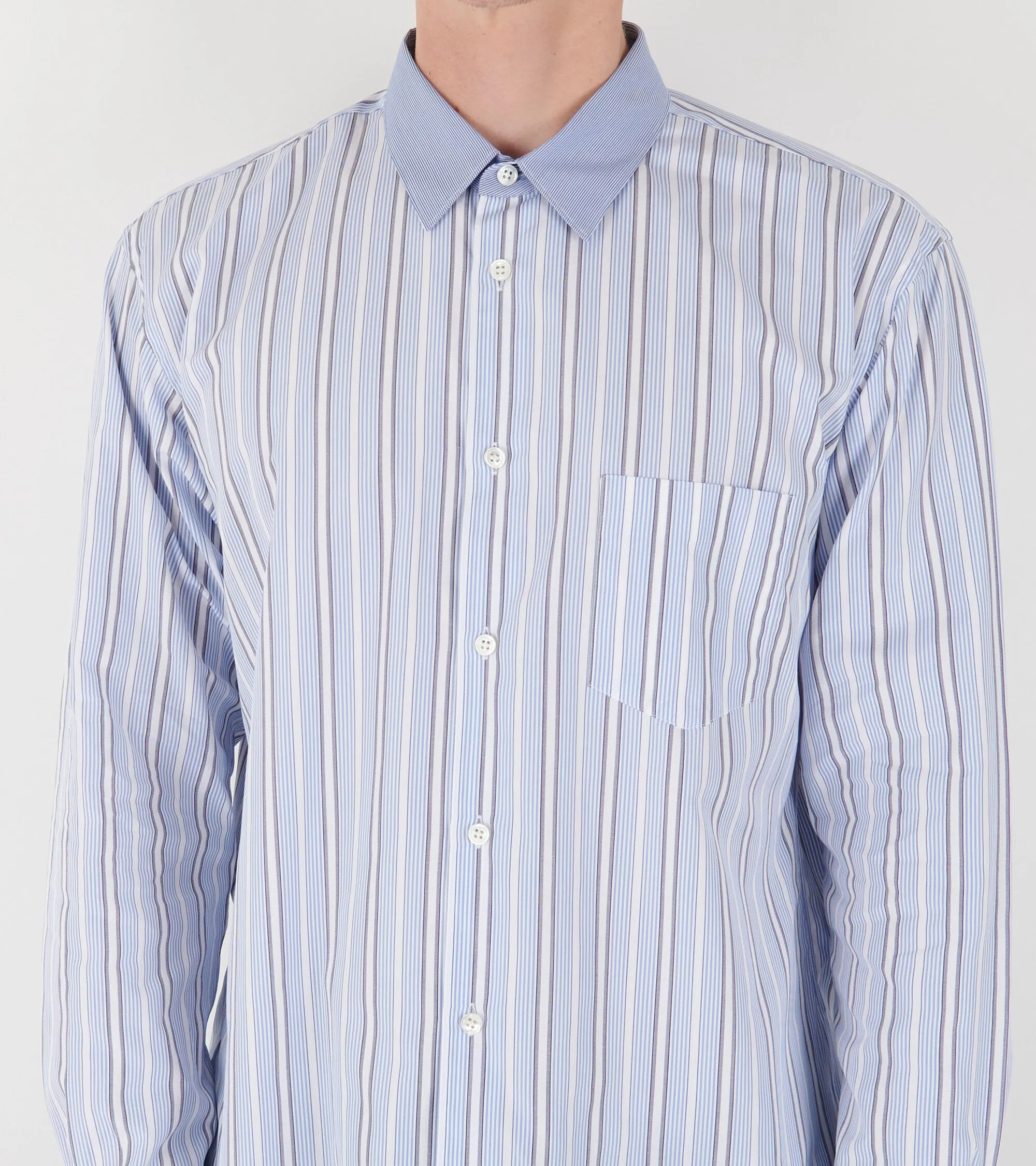 Striped Shirt Blue Mix sold by Dr. Adams product image thumbnail 3