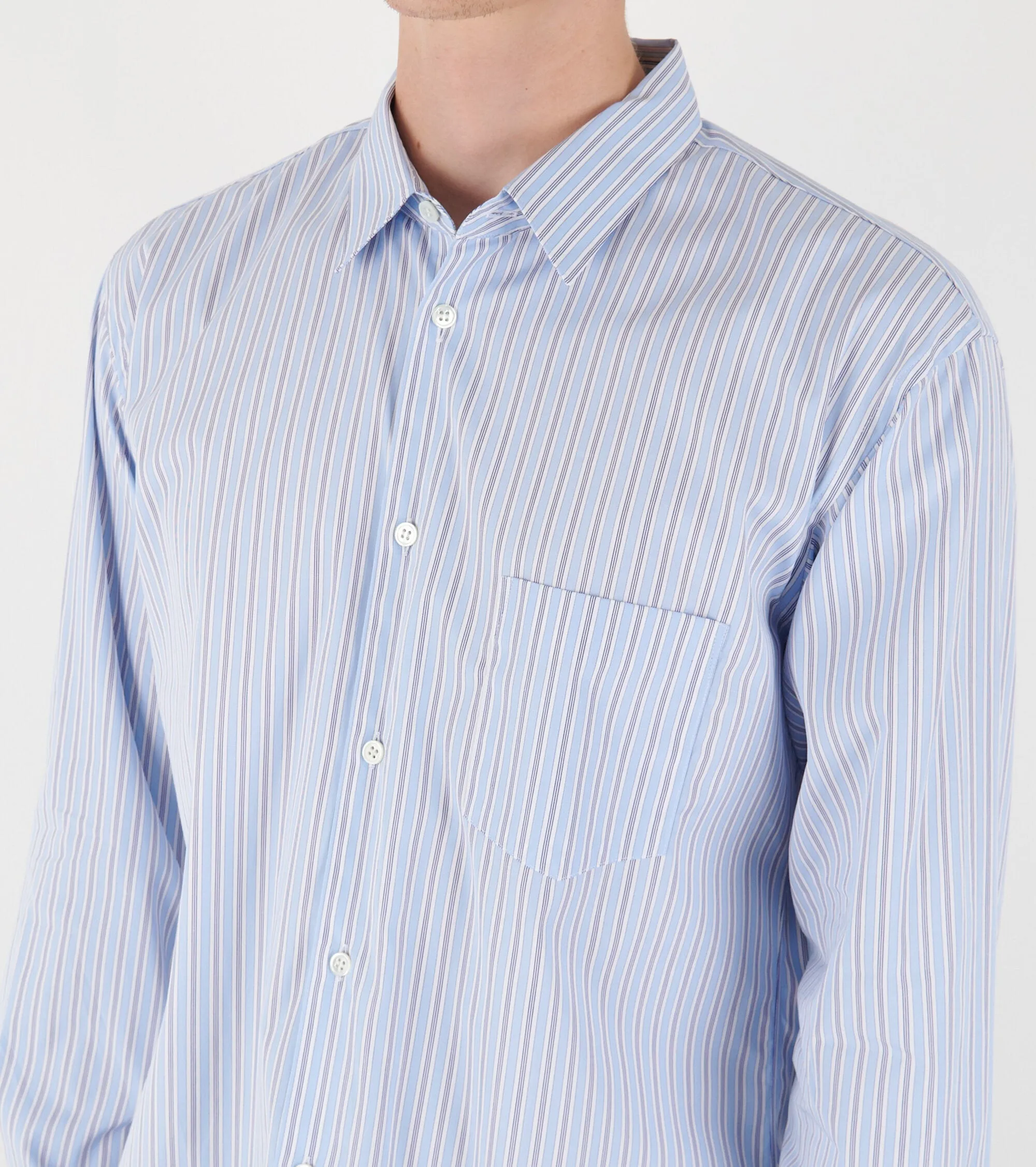 Striped Shirt Blue Mix sold by Dr. Adams product image thumbnail 3