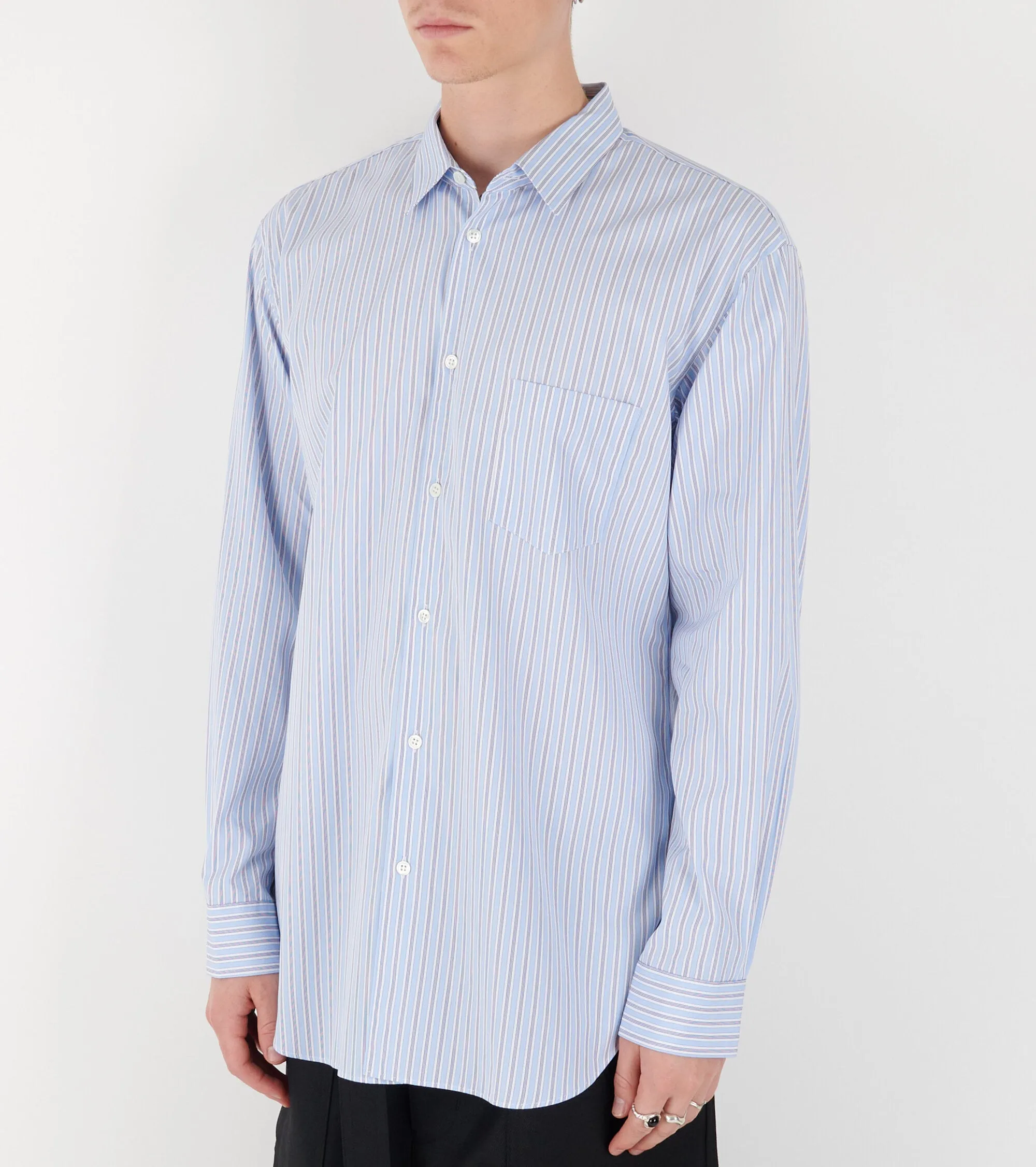 Striped Shirt Blue Mix sold by Dr. Adams product image thumbnail 5