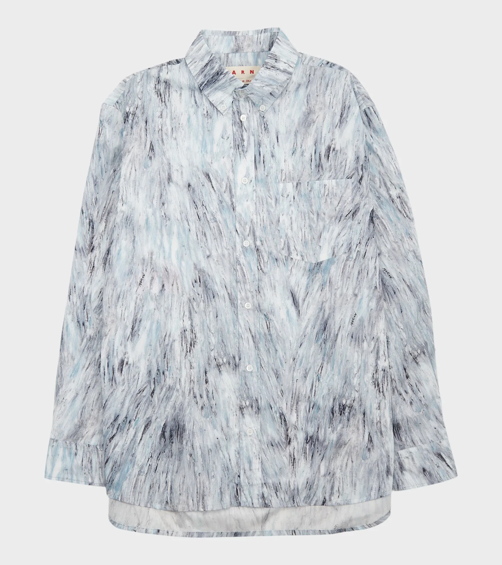 Fuzzy Crayon Poplin Shirt Frost sold by Dr. Adams