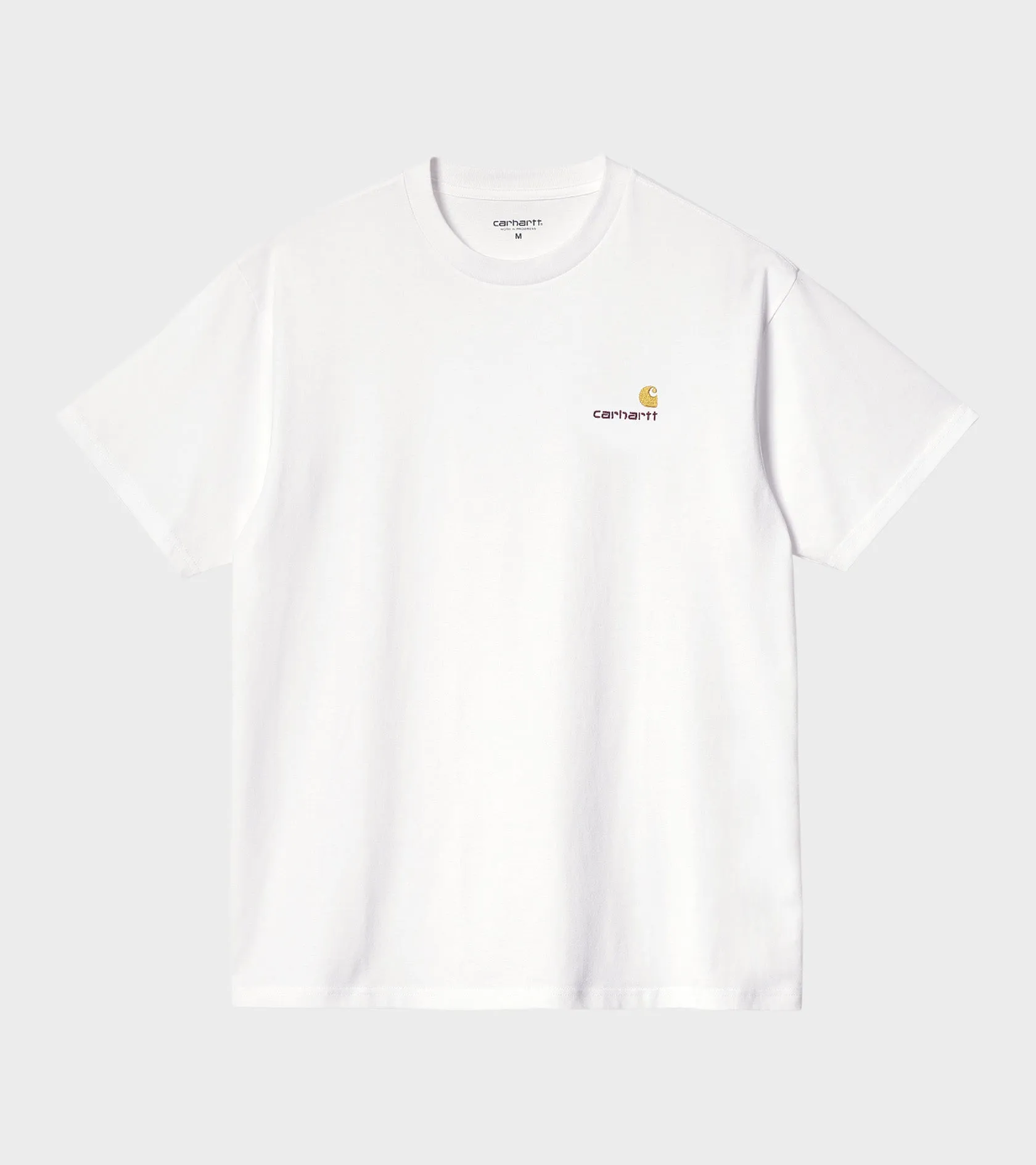 S/S American Script T-shirt White sold by Dr. Adams
